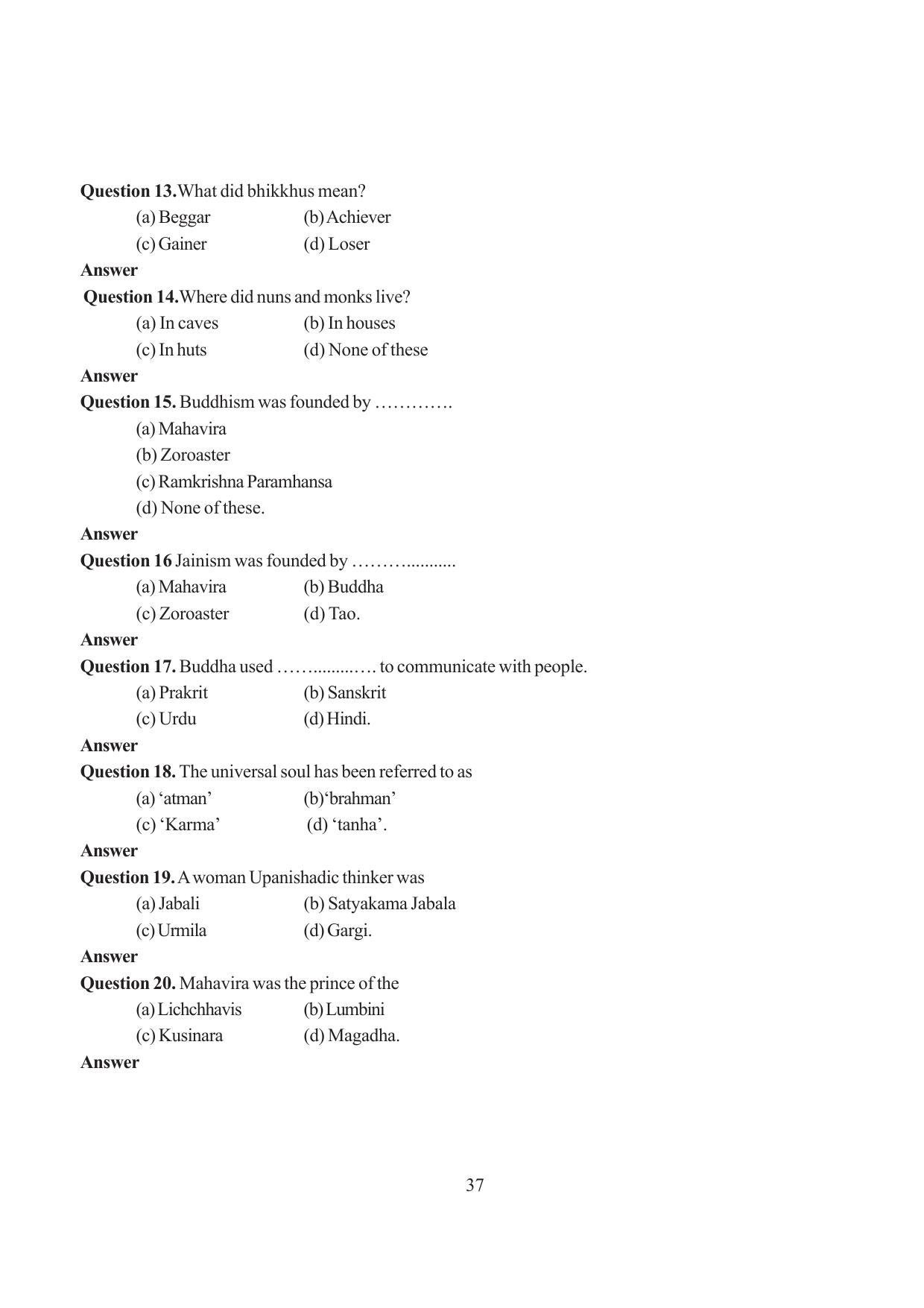 Tripura Board Class 6 Social Science English Version Workbooks - Page 43