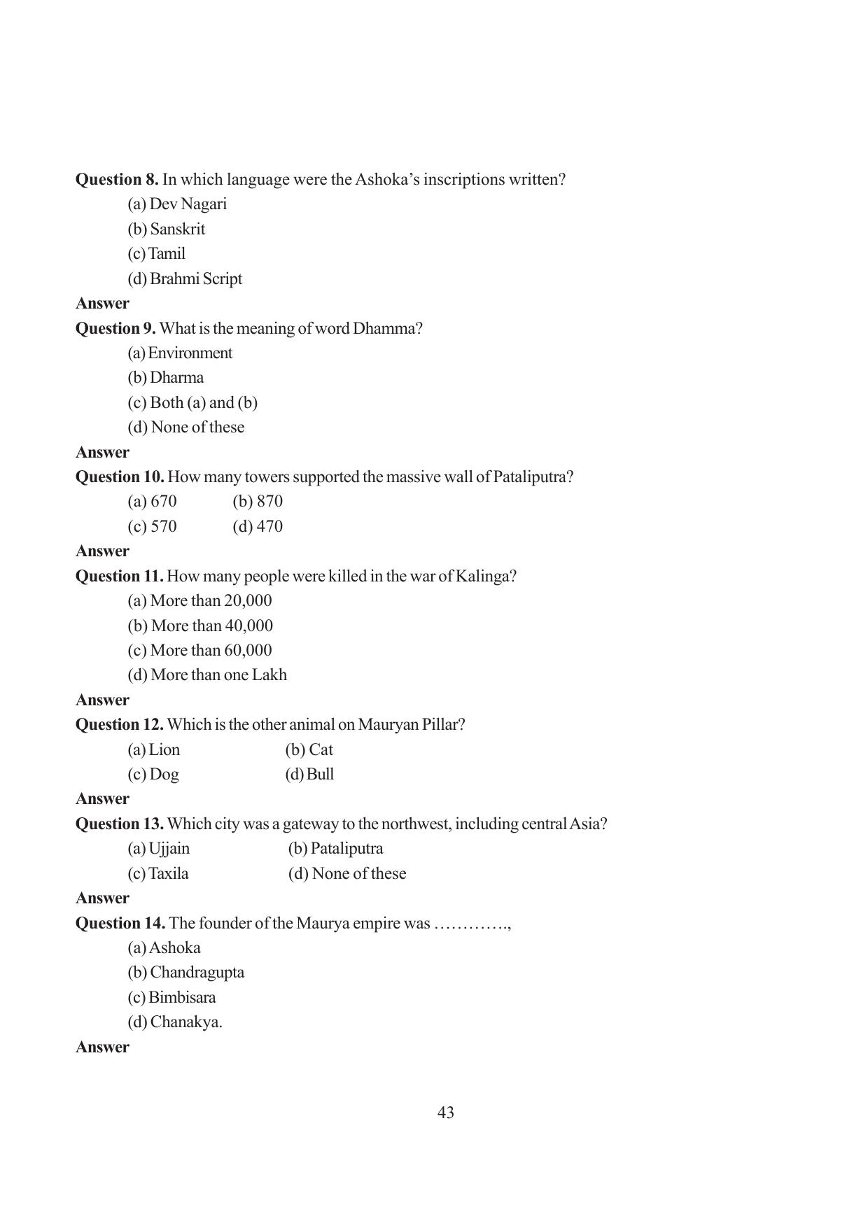 Tripura Board Class 6 Social Science English Version Workbooks - Page 49