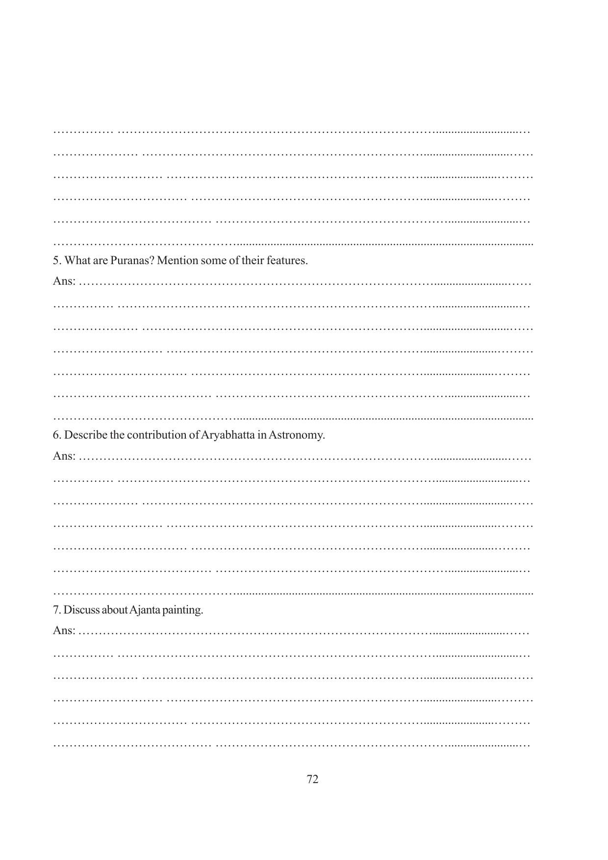 Tripura Board Class 6 Social Science English Version Workbooks - Page 78