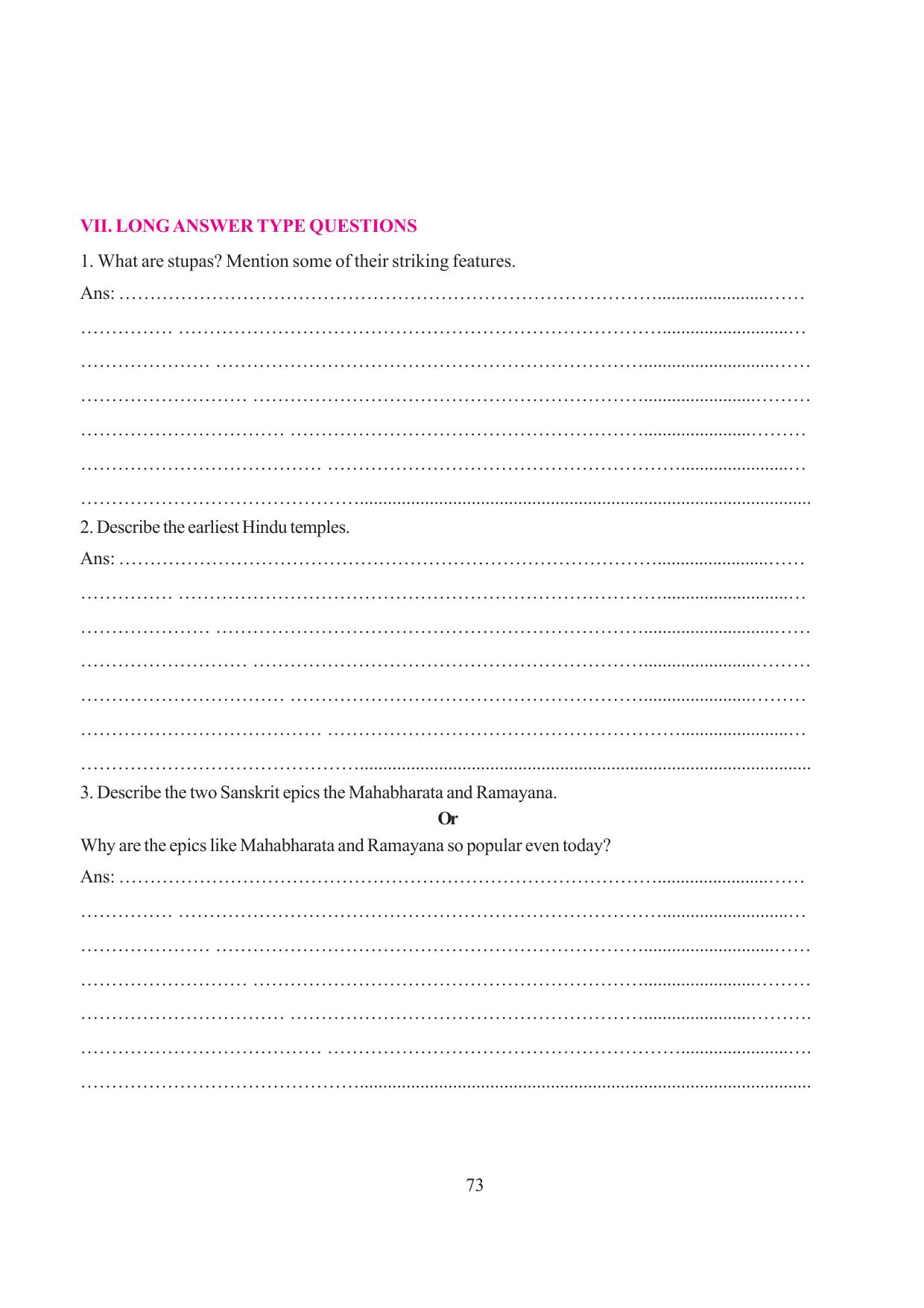 Tripura Board Class 6 Social Science English Version Workbooks - Page 79