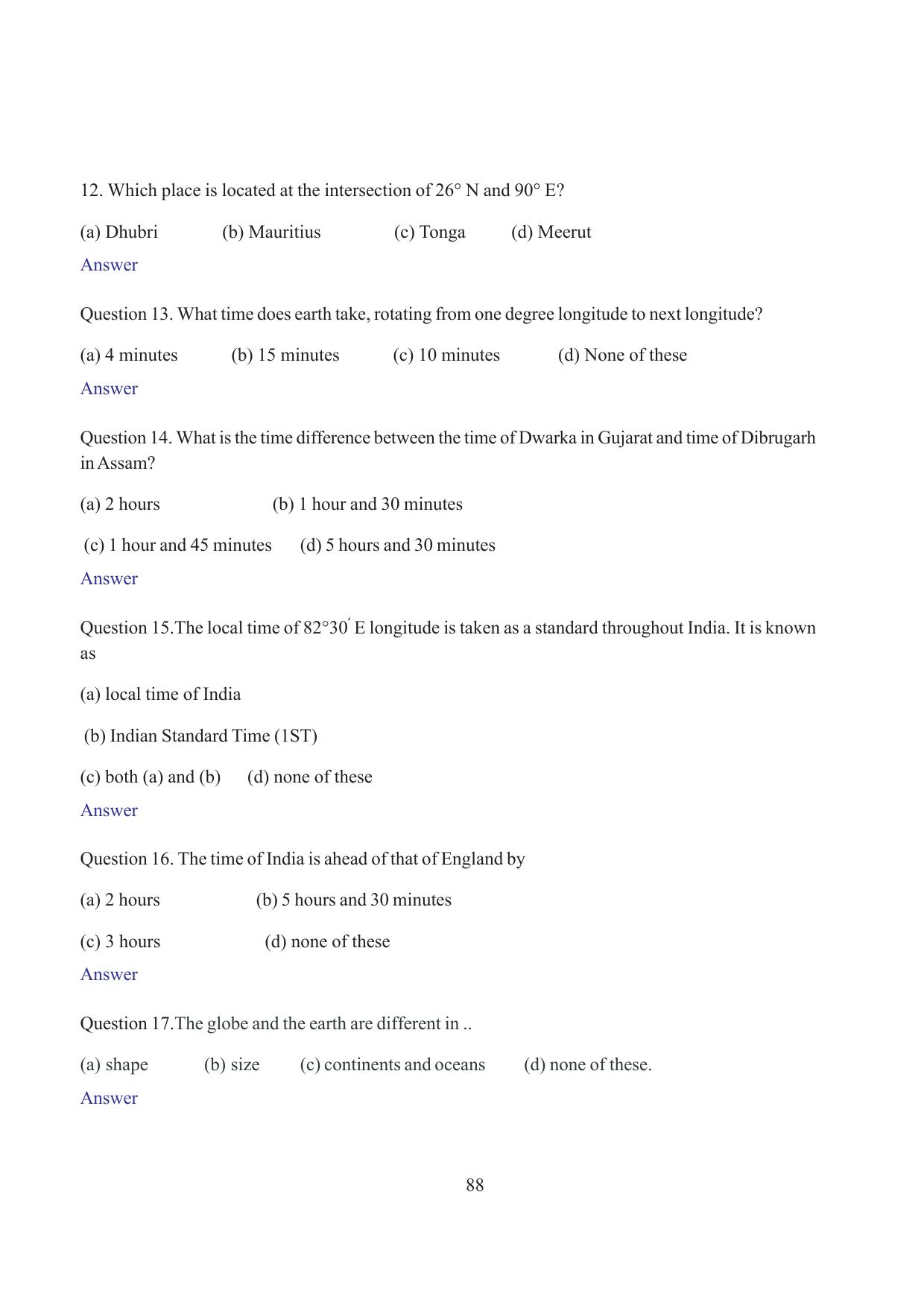 Tripura Board Class 6 Social Science English Version Workbooks - Page 95