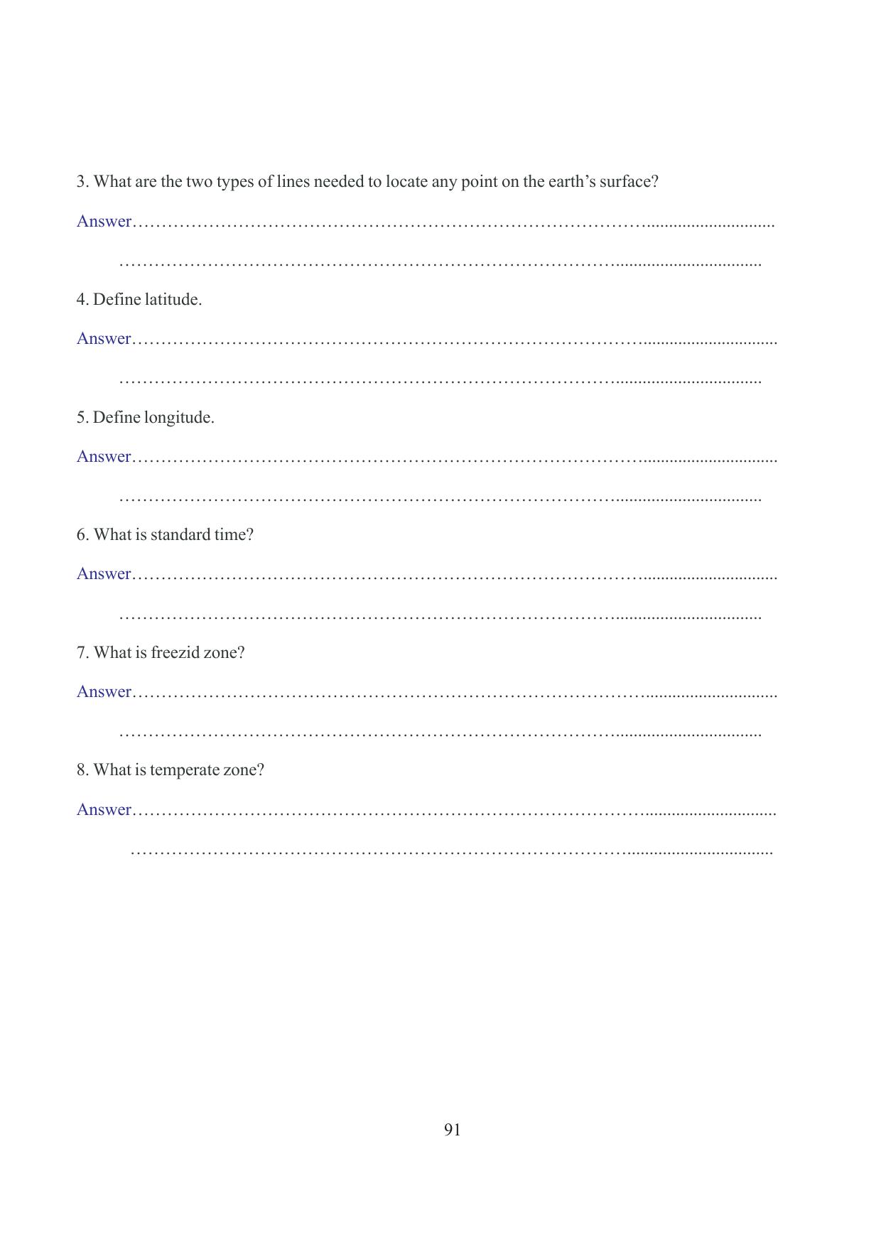Tripura Board Class 6 Social Science English Version Workbooks - Page 98