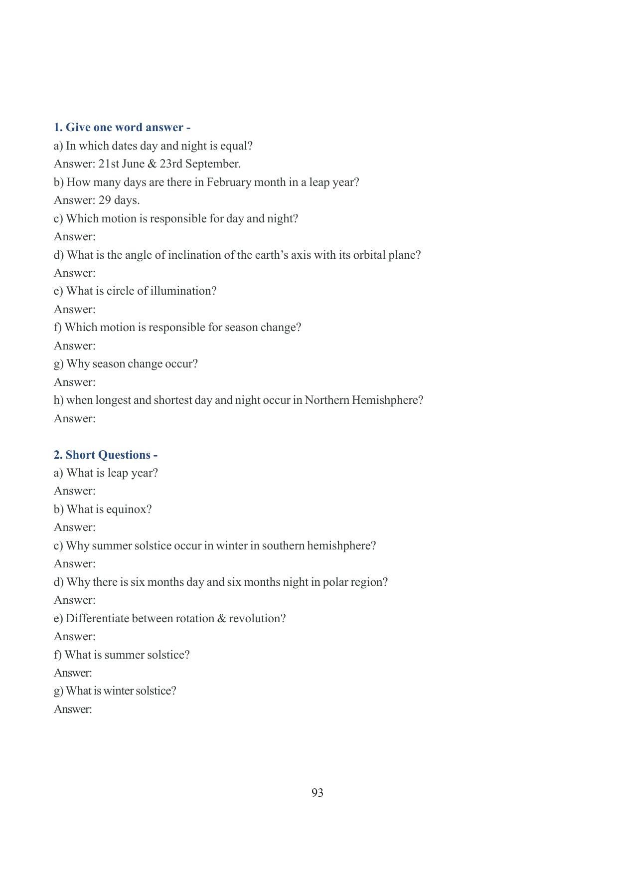 Tripura Board Class 6 Social Science English Version Workbooks - Page 100