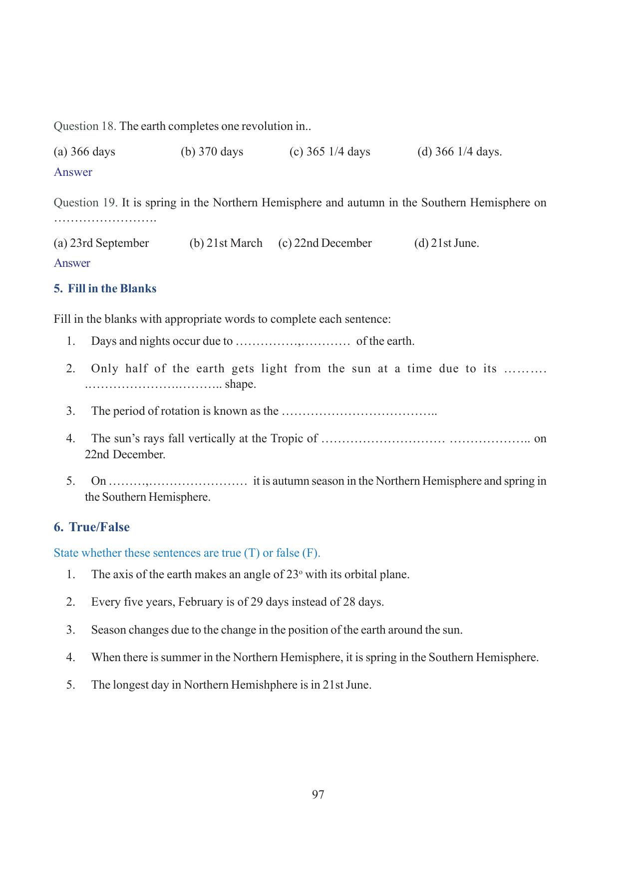 Tripura Board Class 6 Social Science English Version Workbooks - Page 104