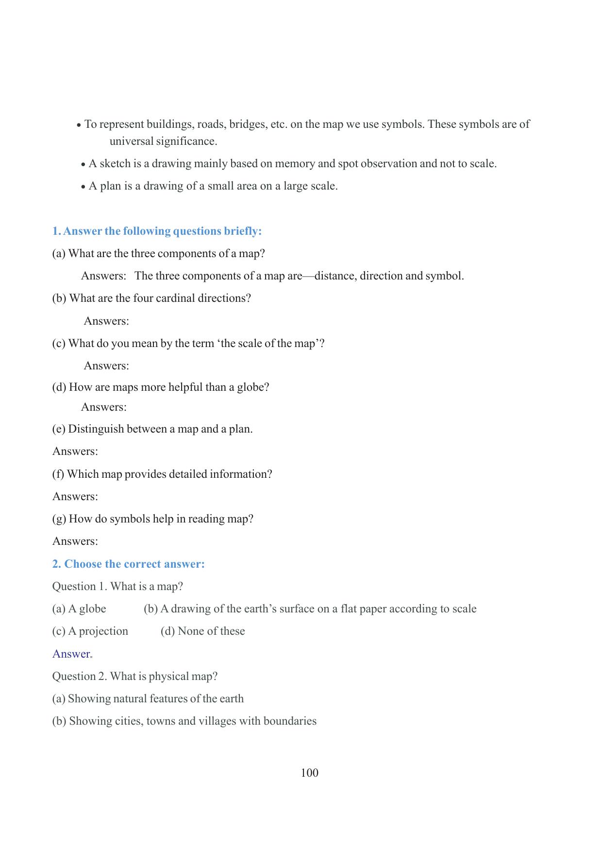 Tripura Board Class 6 Social Science English Version Workbooks - Page 107