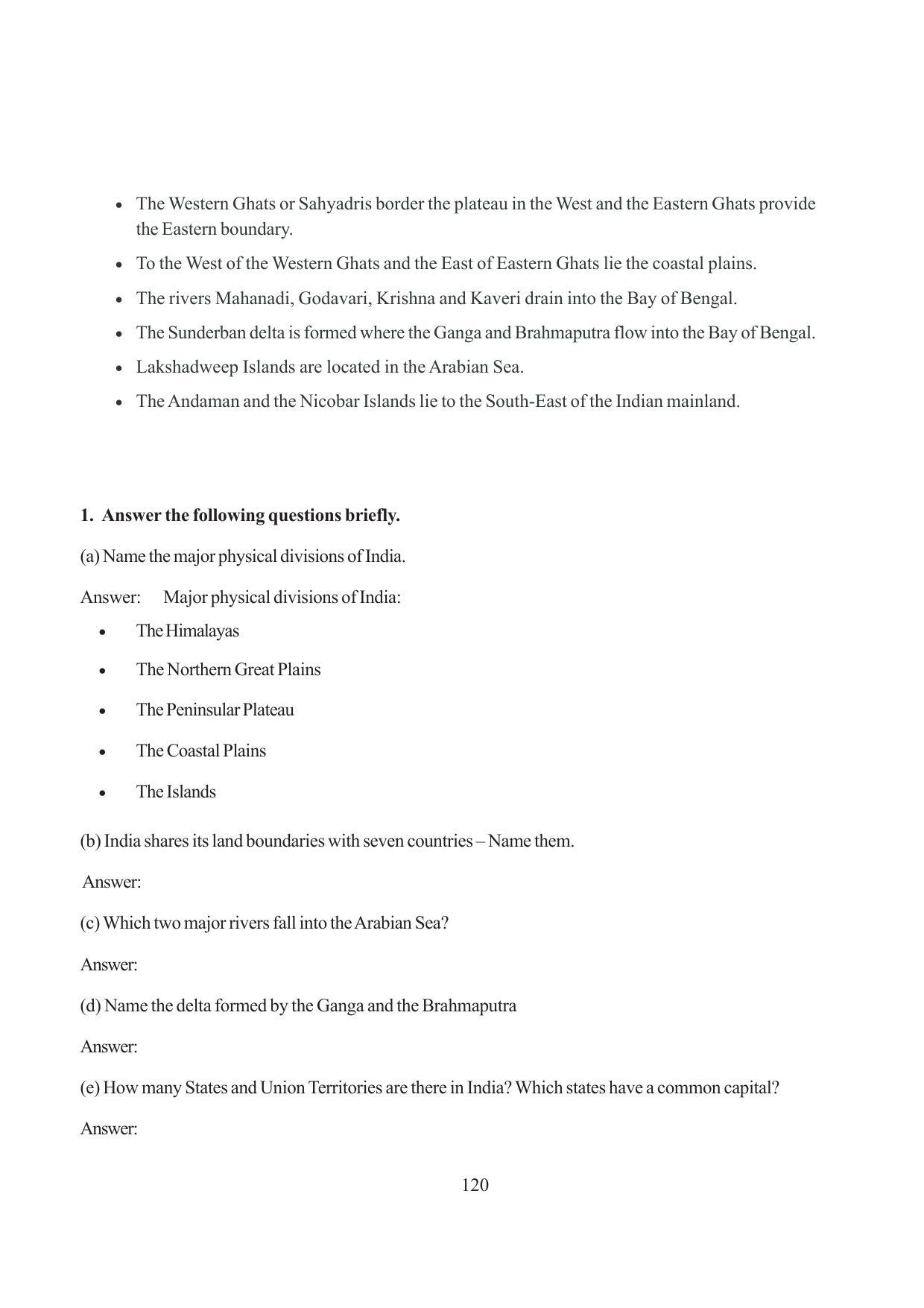 Tripura Board Class 6 Social Science English Version Workbooks - Page 127