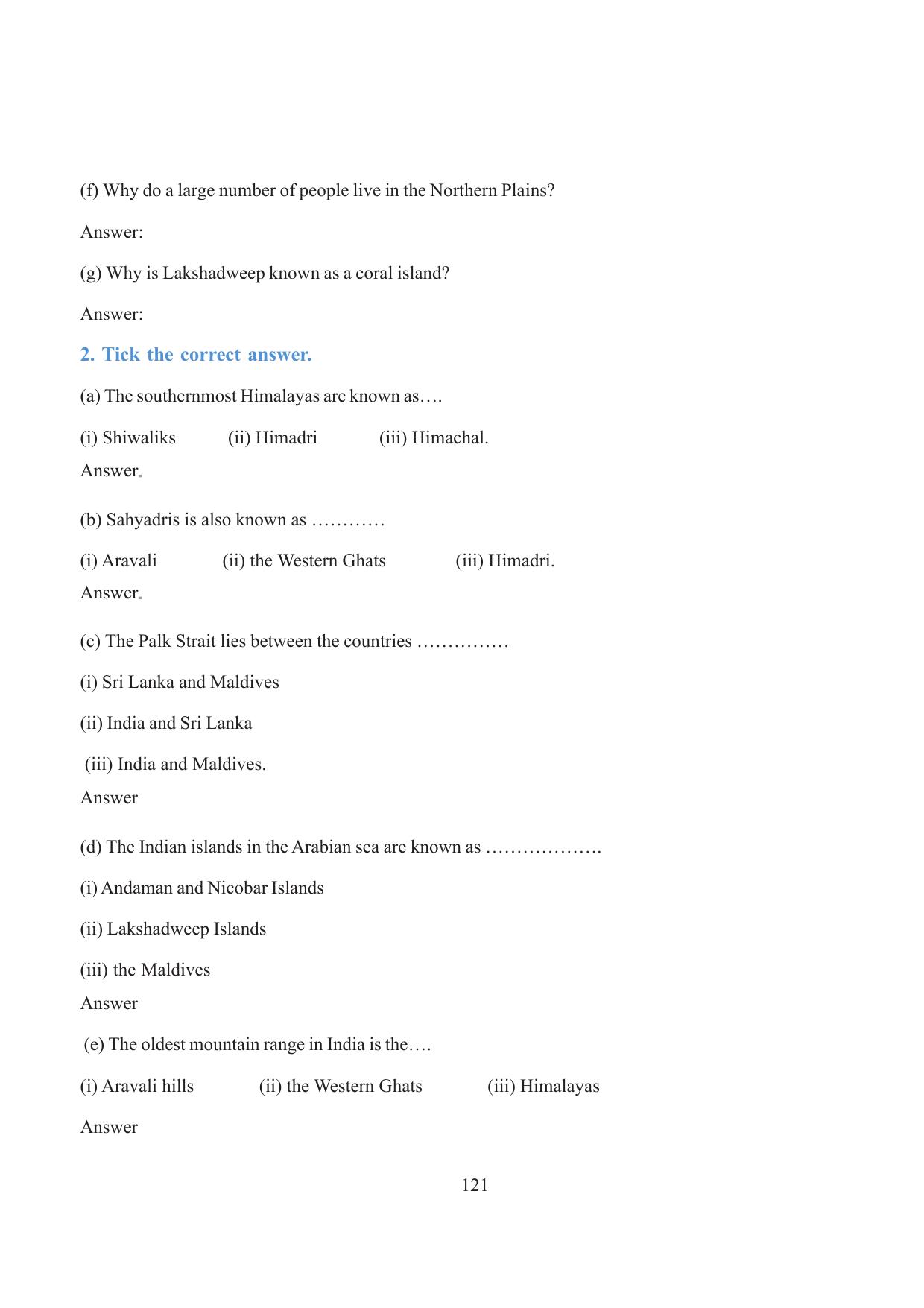 Tripura Board Class 6 Social Science English Version Workbooks - Page 128