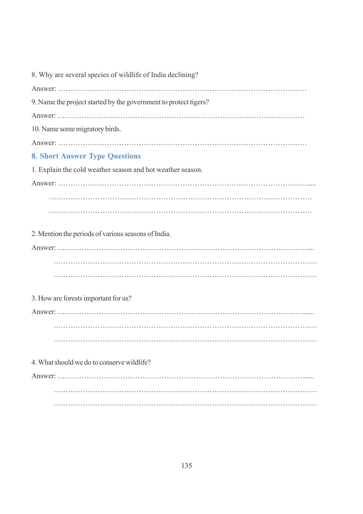 Tripura Board Class 6 Social Science English Version Workbooks - Page 142