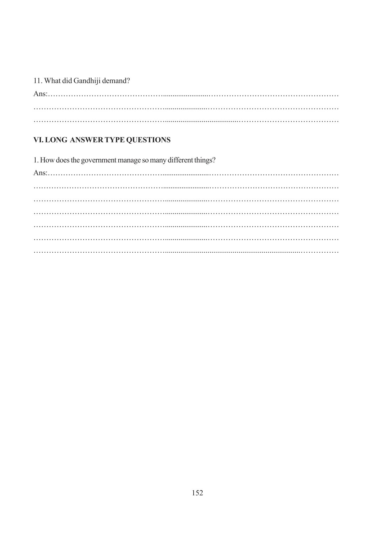 Tripura Board Class 6 Social Science English Version Workbooks - Page 160