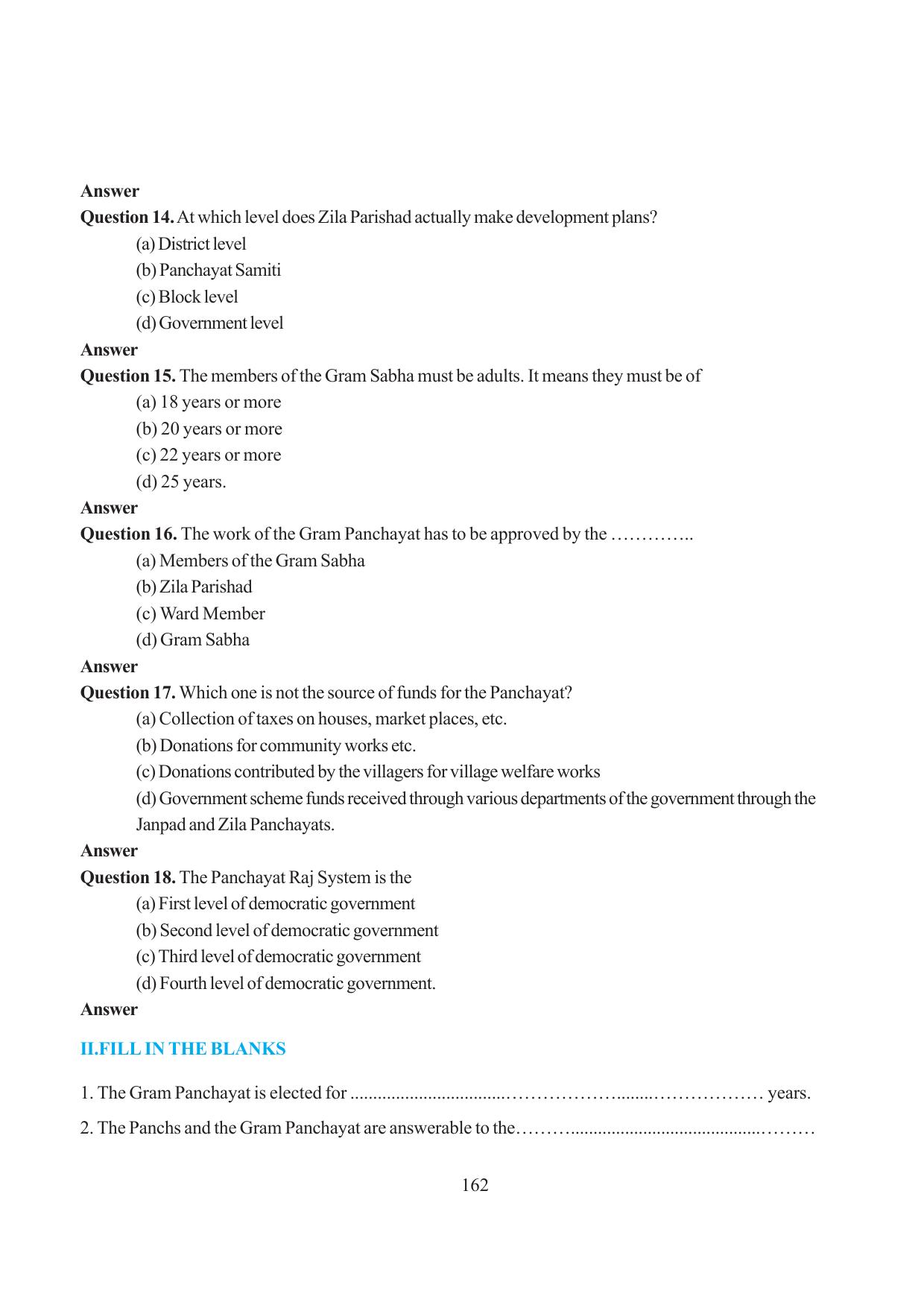 Tripura Board Class 6 Social Science English Version Workbooks - Page 170