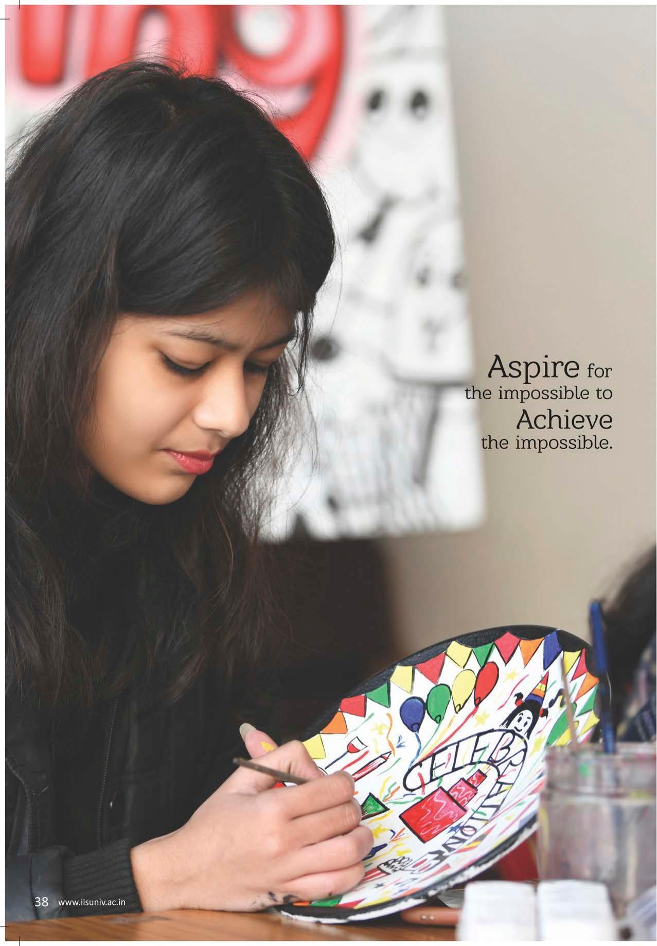 The IIS University, Jaipur Prospectus 2021-22 - Page 40
