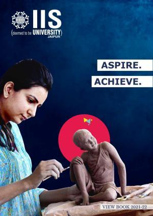 The IIS University, Jaipur Prospectus 2021-22