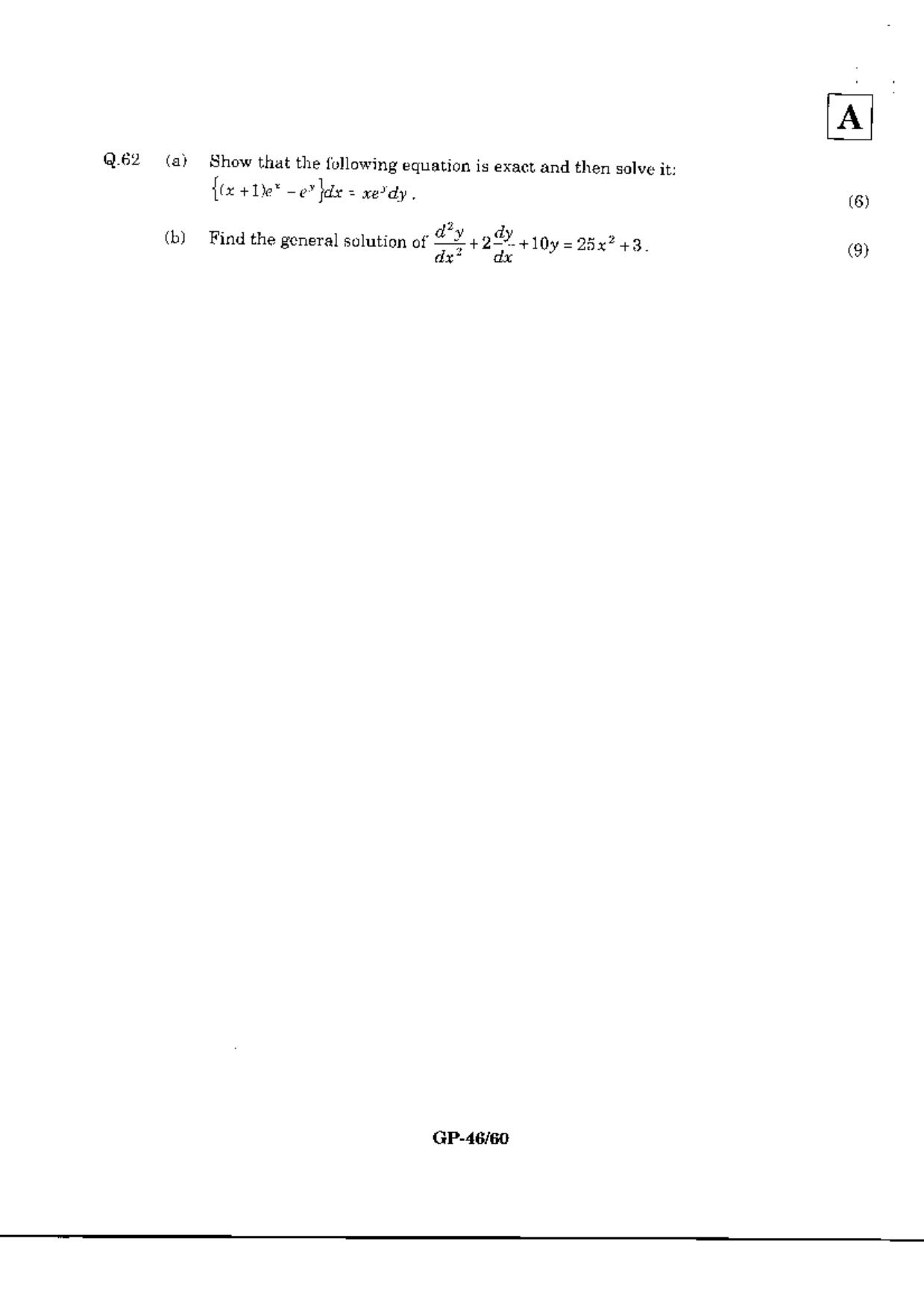 JAM 2010: GP Question Paper - Page 48