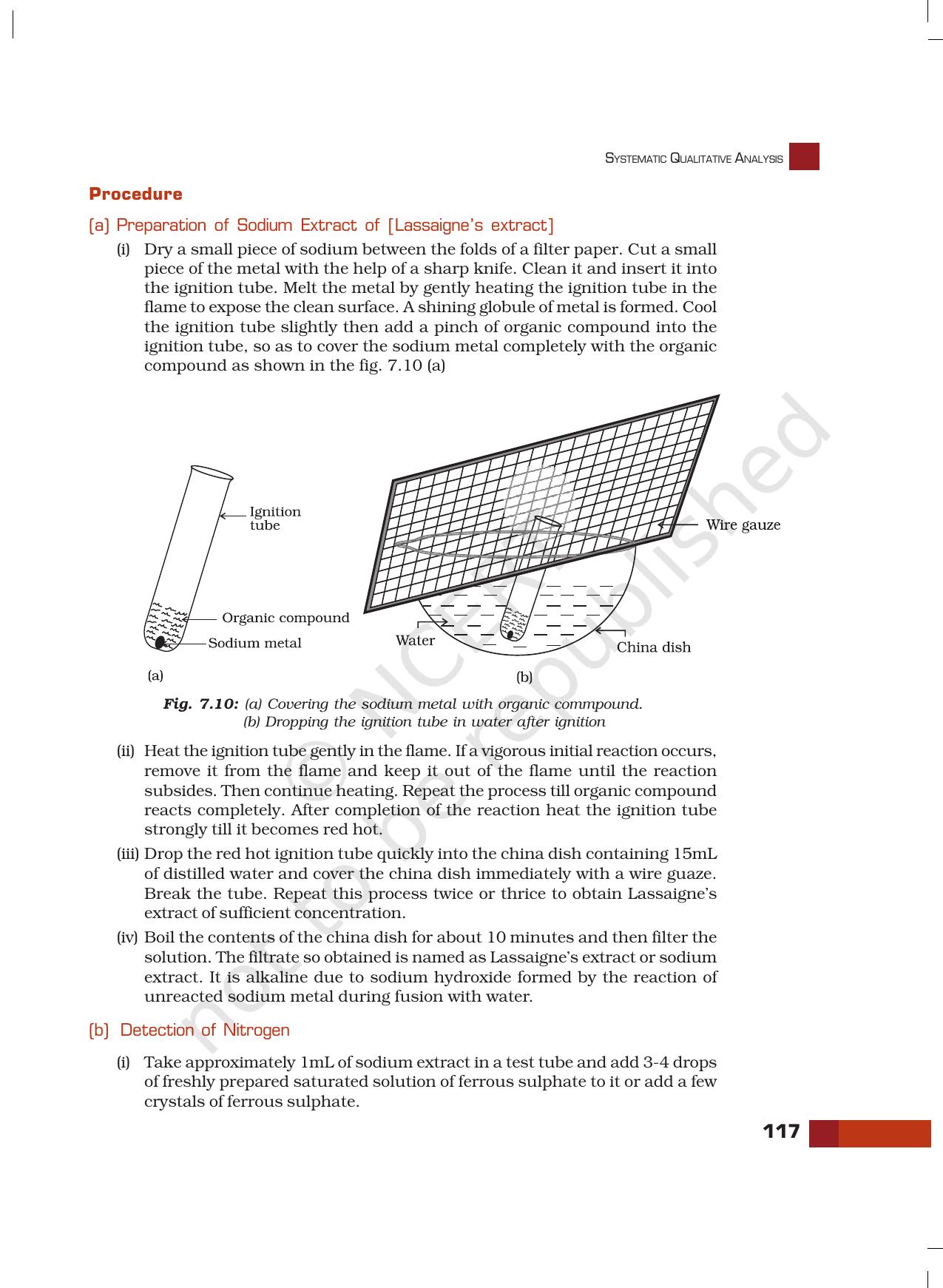 NCERT Laboratory Manuals for Class XI Chemistry - Unit-7 Systematic Qualitative Analysis - Page 39