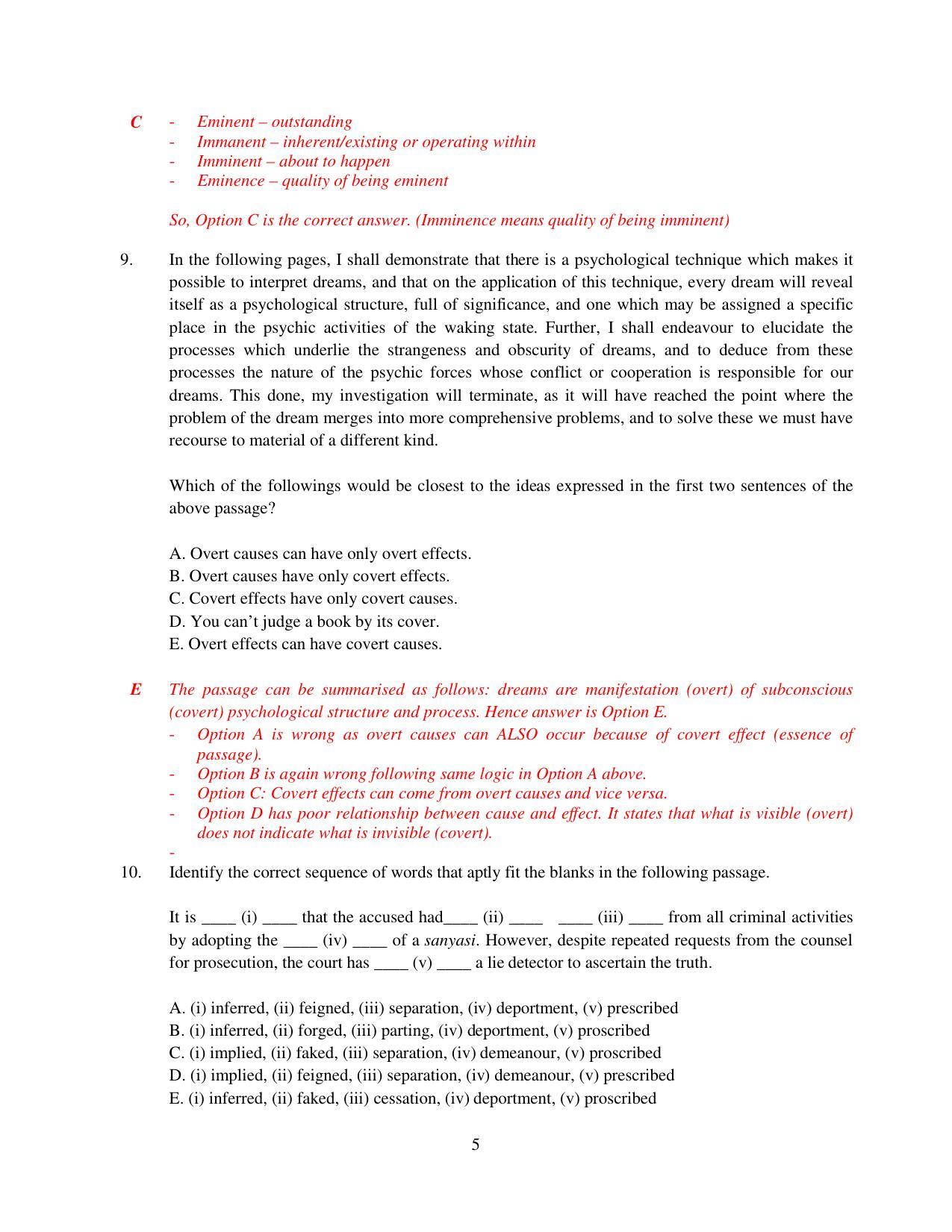 XAT 2015 Set B Question Papers - Page 6