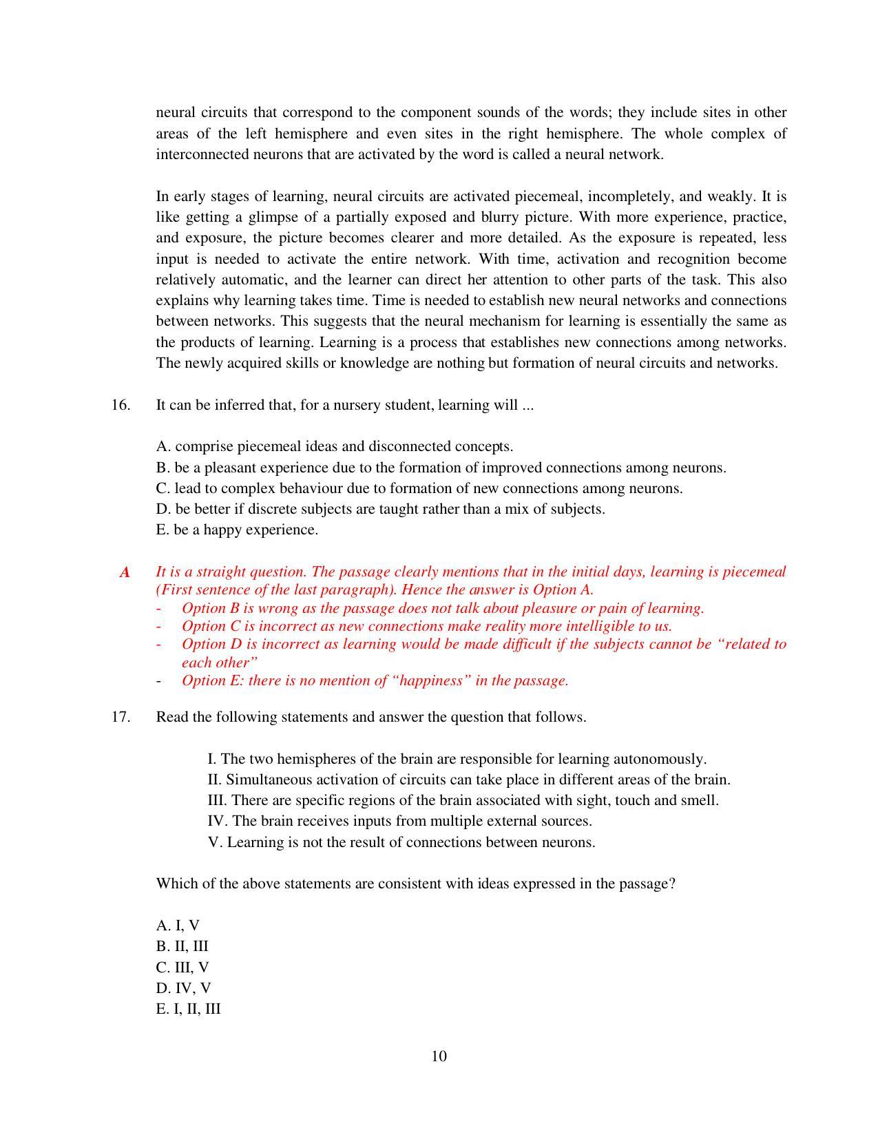 XAT 2015 Set B Question Papers - Page 11