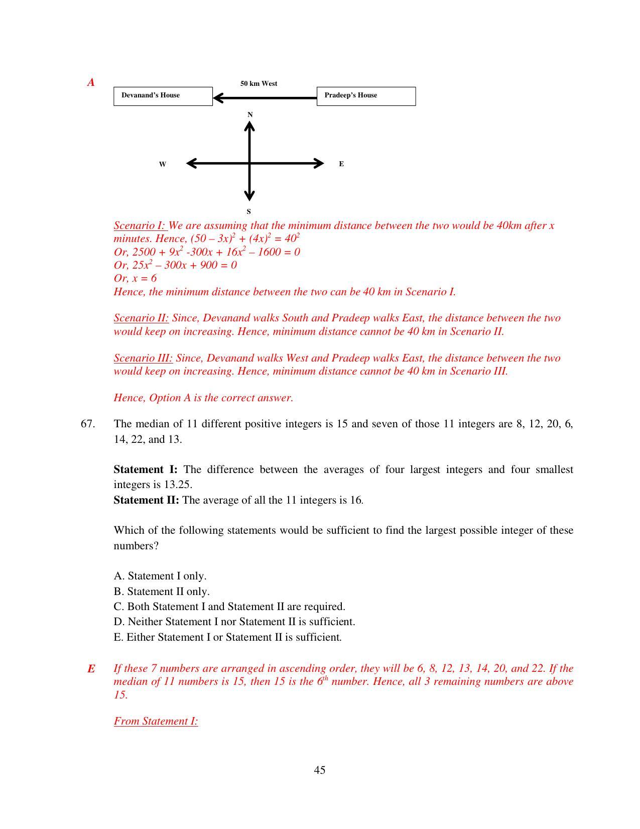 XAT 2015 Set B Question Papers - Page 46