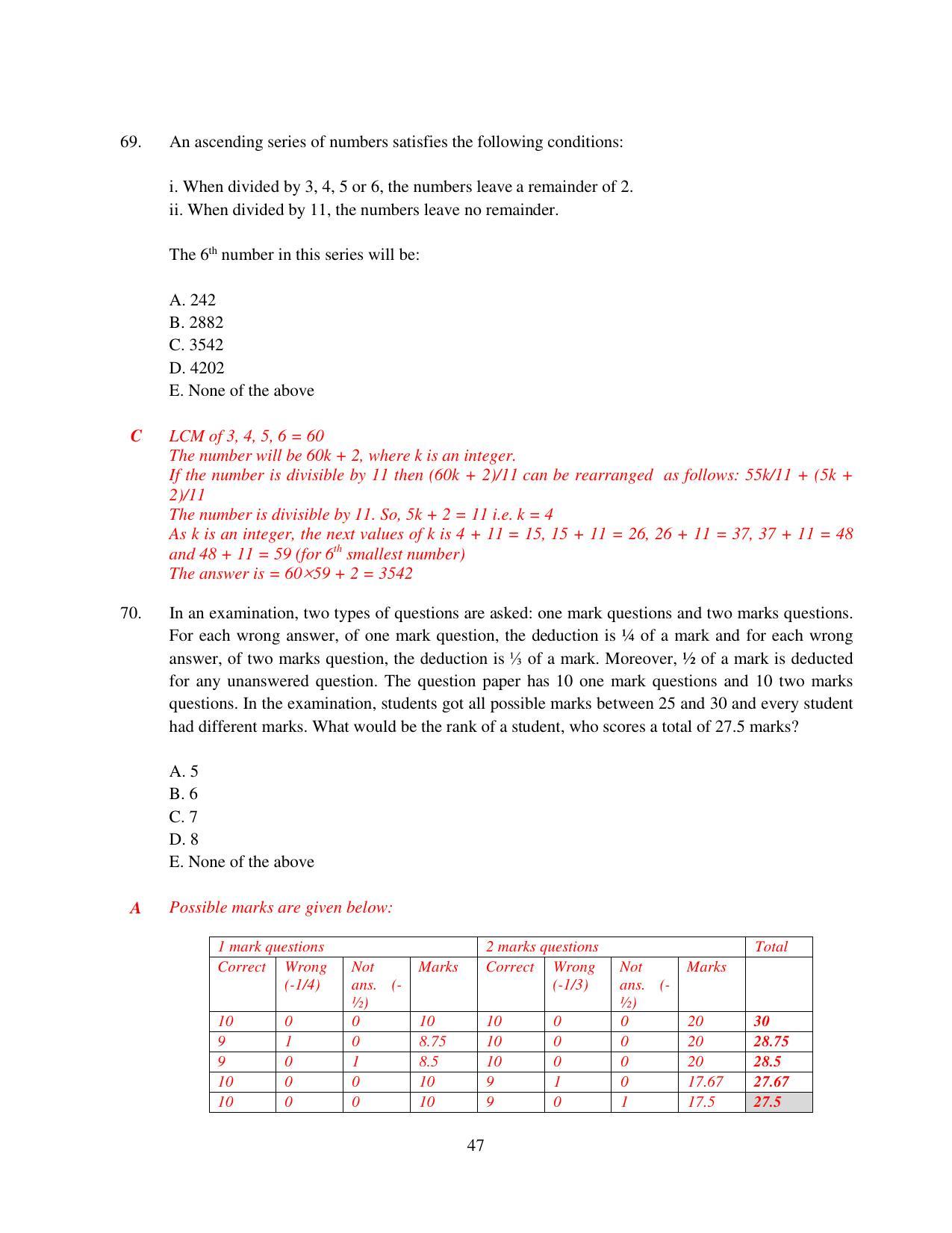 XAT 2015 Set B Question Papers - Page 48