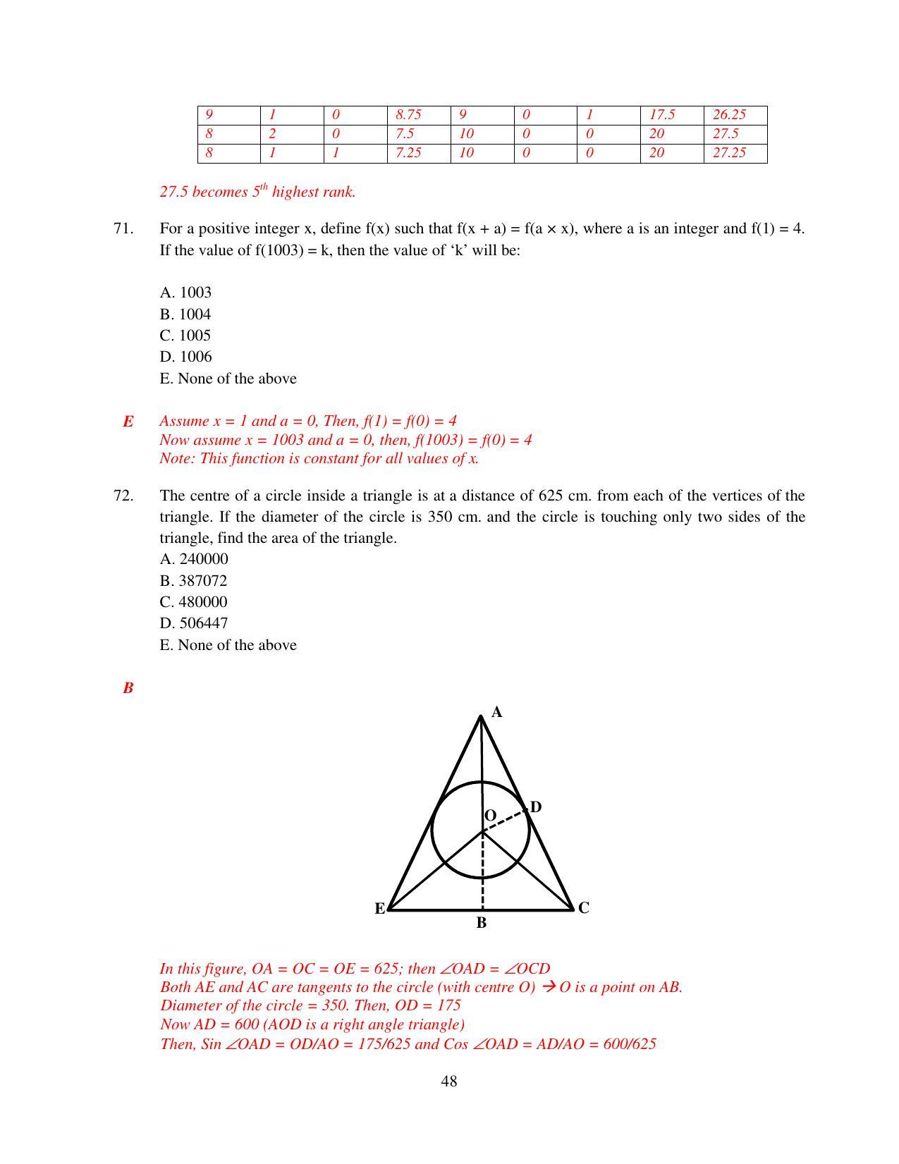 XAT 2015 Set B Question Papers - Page 49