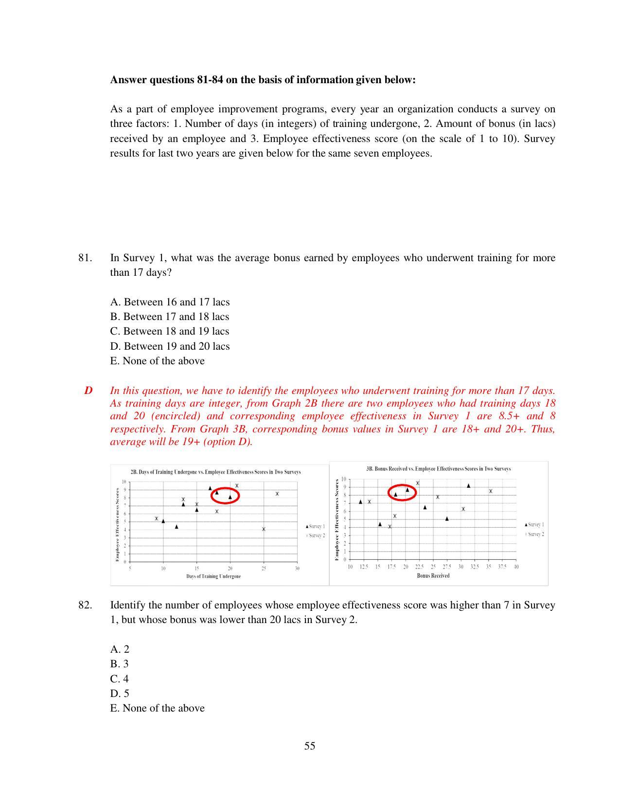 XAT 2015 Set B Question Papers - Page 56