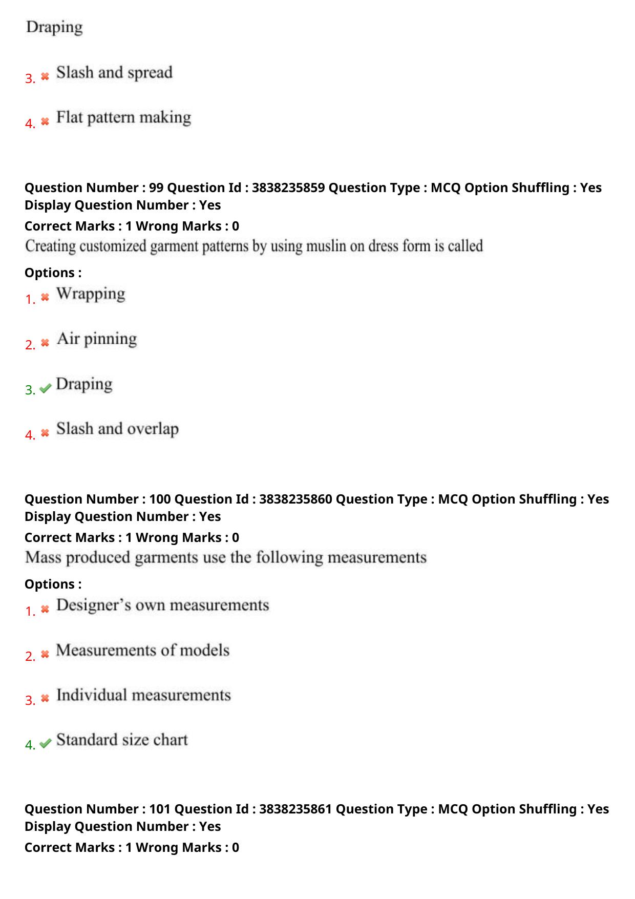 TS PGECET 2024: Textile Technology Question Papers with Answer - Page 40