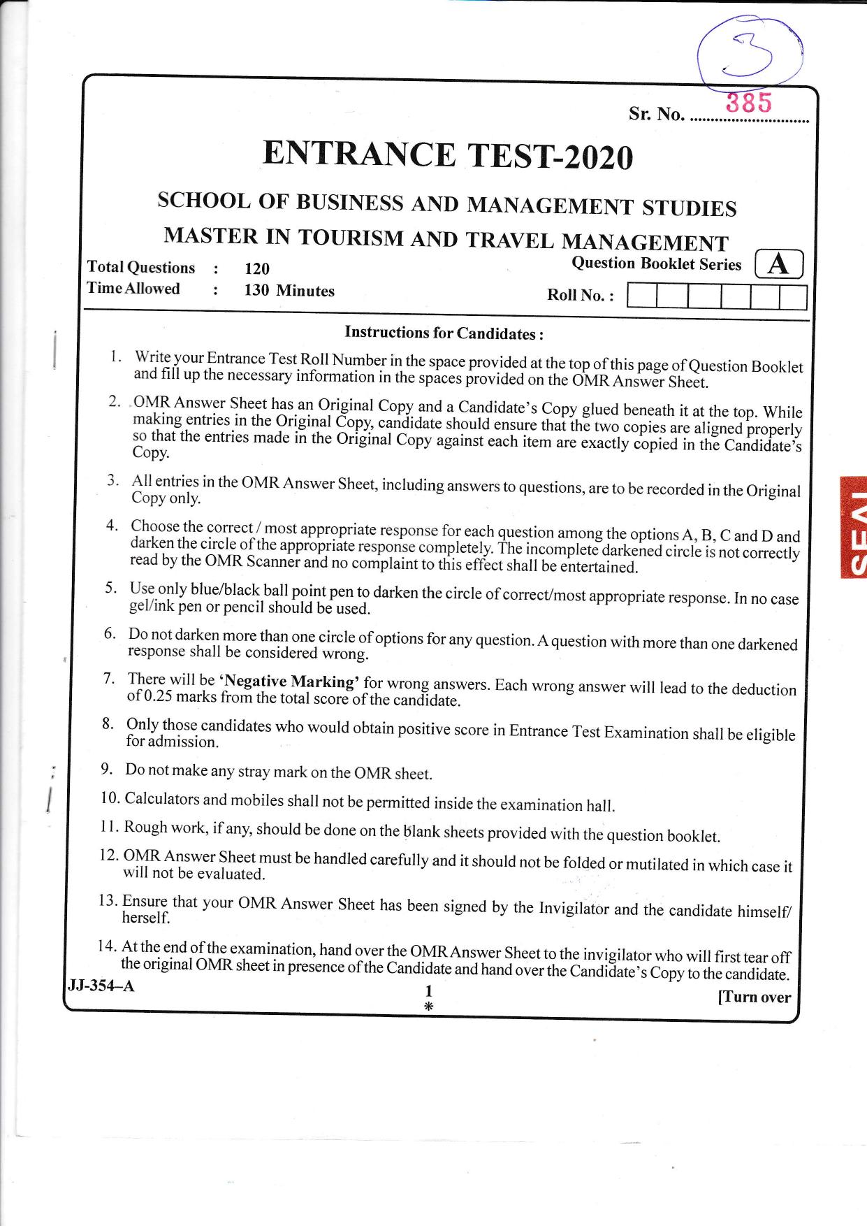 KUET 2023 MTTM Question Paper - Page 48