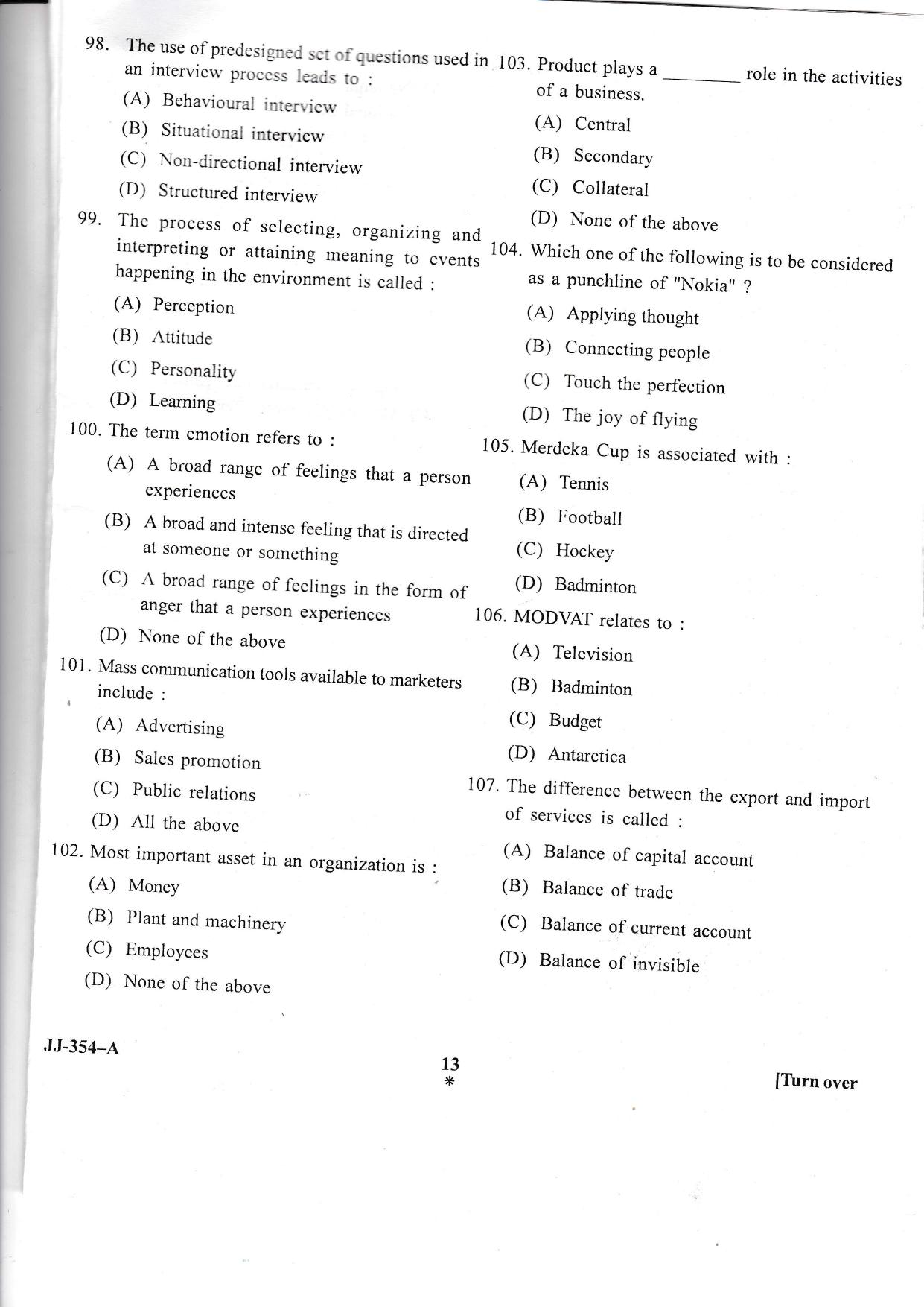 KUET 2023 MTTM Question Paper - Page 60