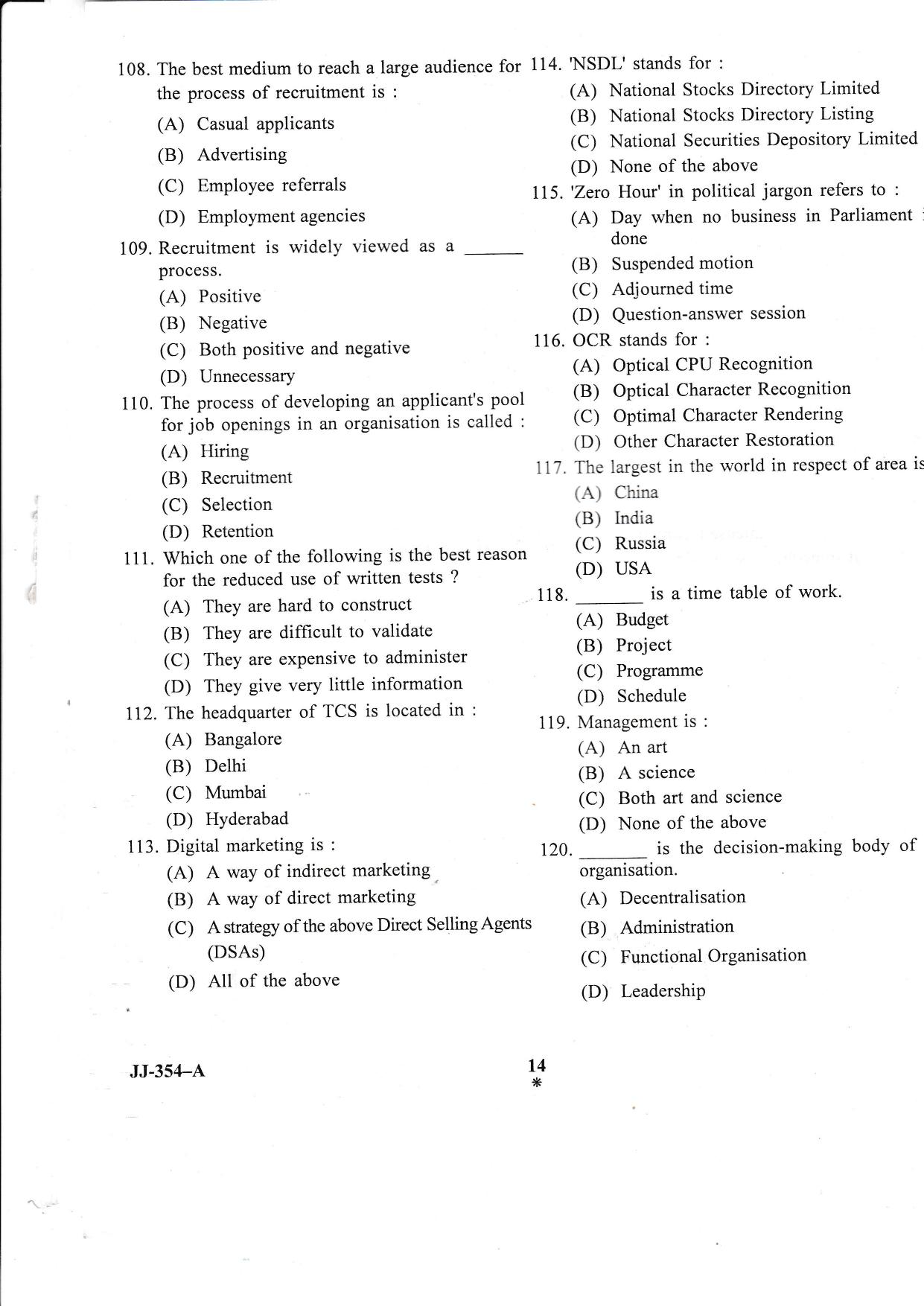 KUET 2023 MTTM Question Paper - Page 61