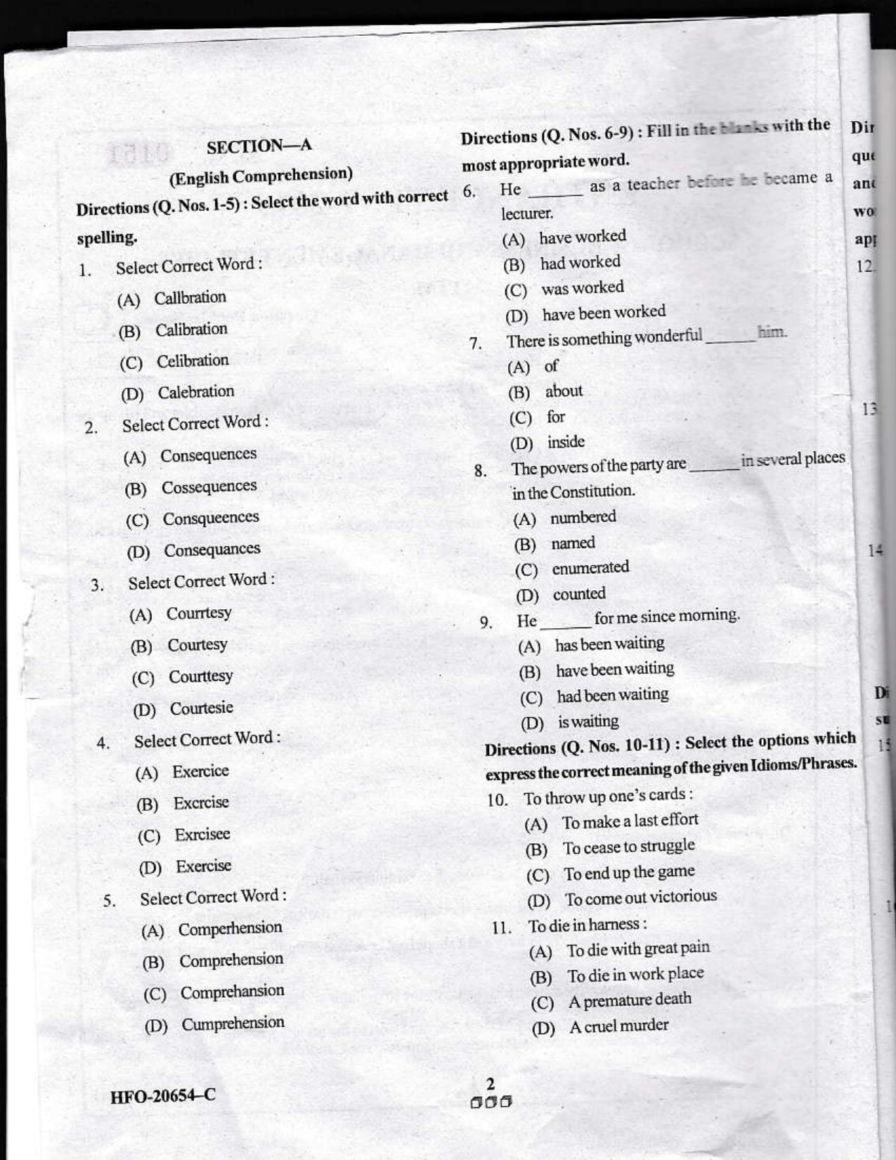 KUET 2023 MTTM Question Paper - Page 62