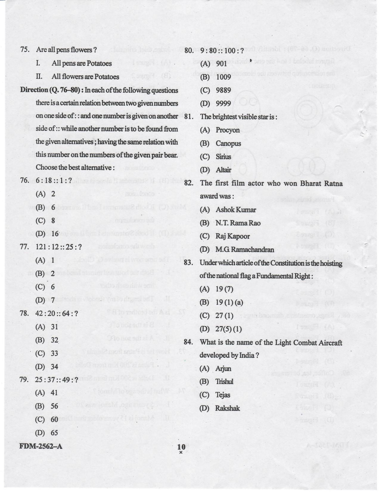 KUET 2023 MTTM Question Paper - Page 83
