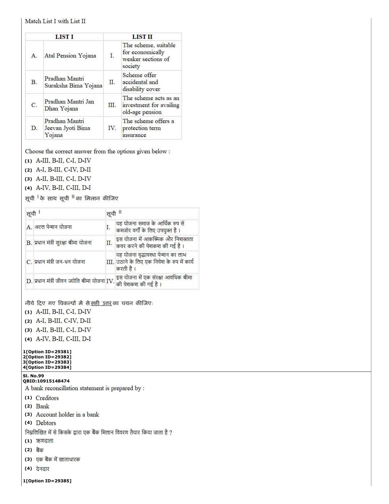 CUET (PG) 2022: PGQP-74 B.Ed Humanities and Social Sciences (10-09-2022) Question Paper - Page 39