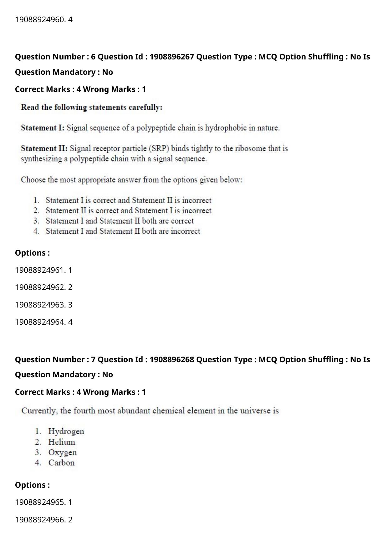 ICAR AIEEA PG 2021 ANIMAL BIOTECHNOLOGY Question Paper - Page 5