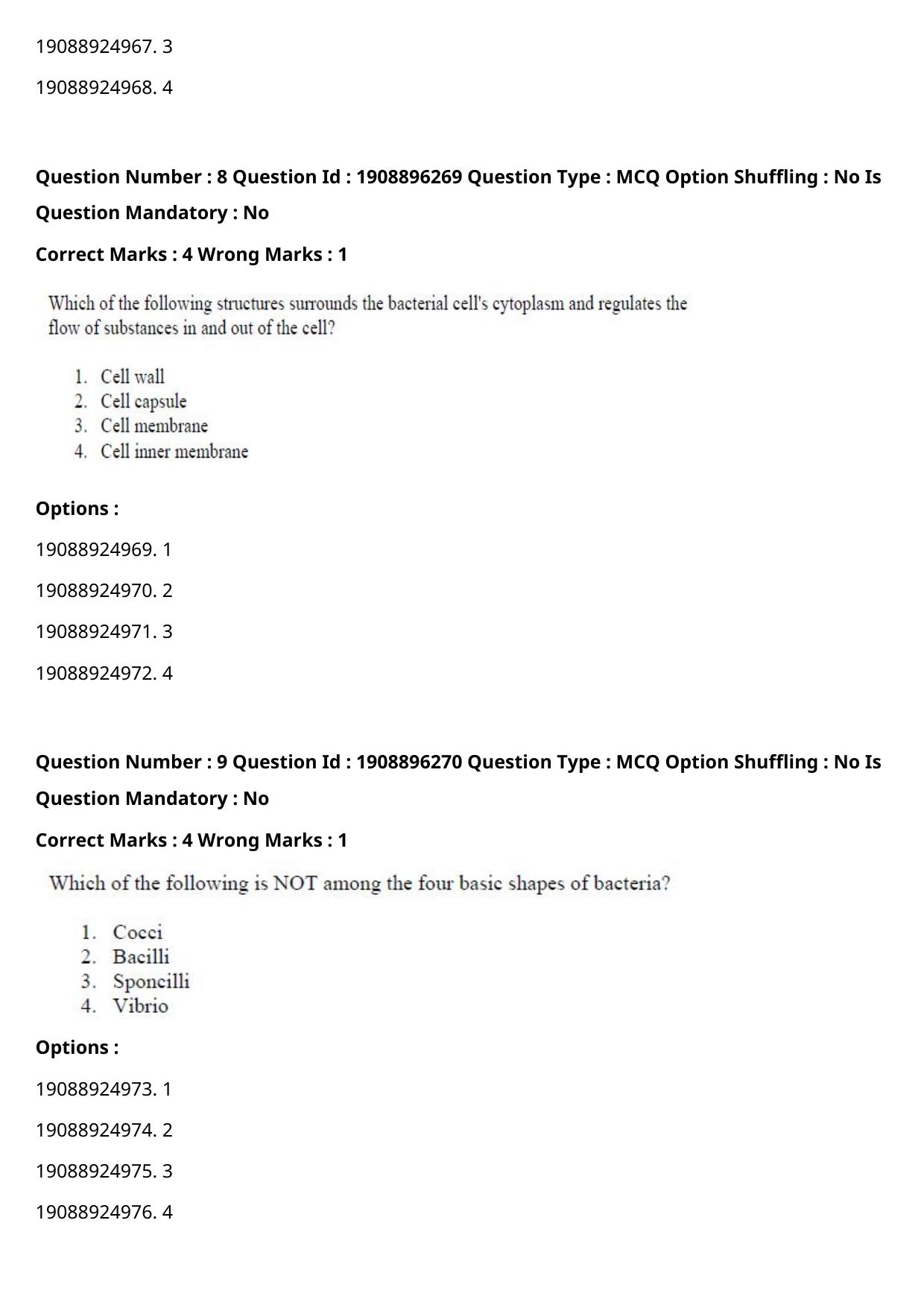 ICAR AIEEA PG 2021 ANIMAL BIOTECHNOLOGY Question Paper - Page 6