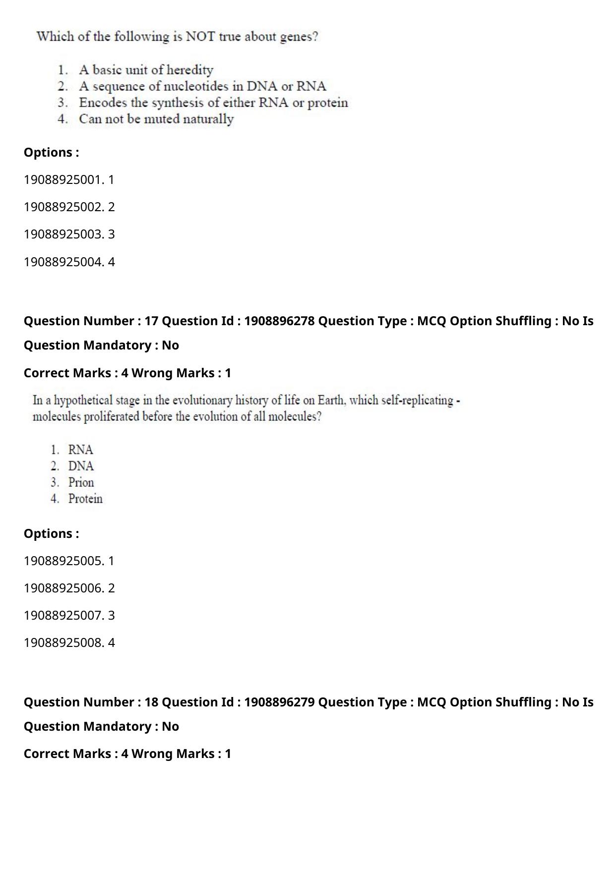 ICAR AIEEA PG 2021 ANIMAL BIOTECHNOLOGY Question Paper - Page 10