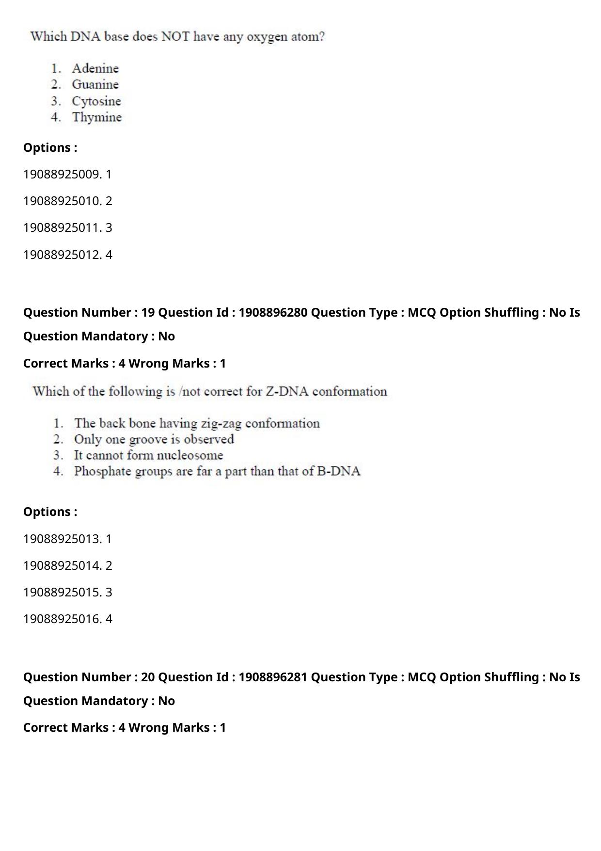 ICAR AIEEA PG 2021 ANIMAL BIOTECHNOLOGY Question Paper - Page 11