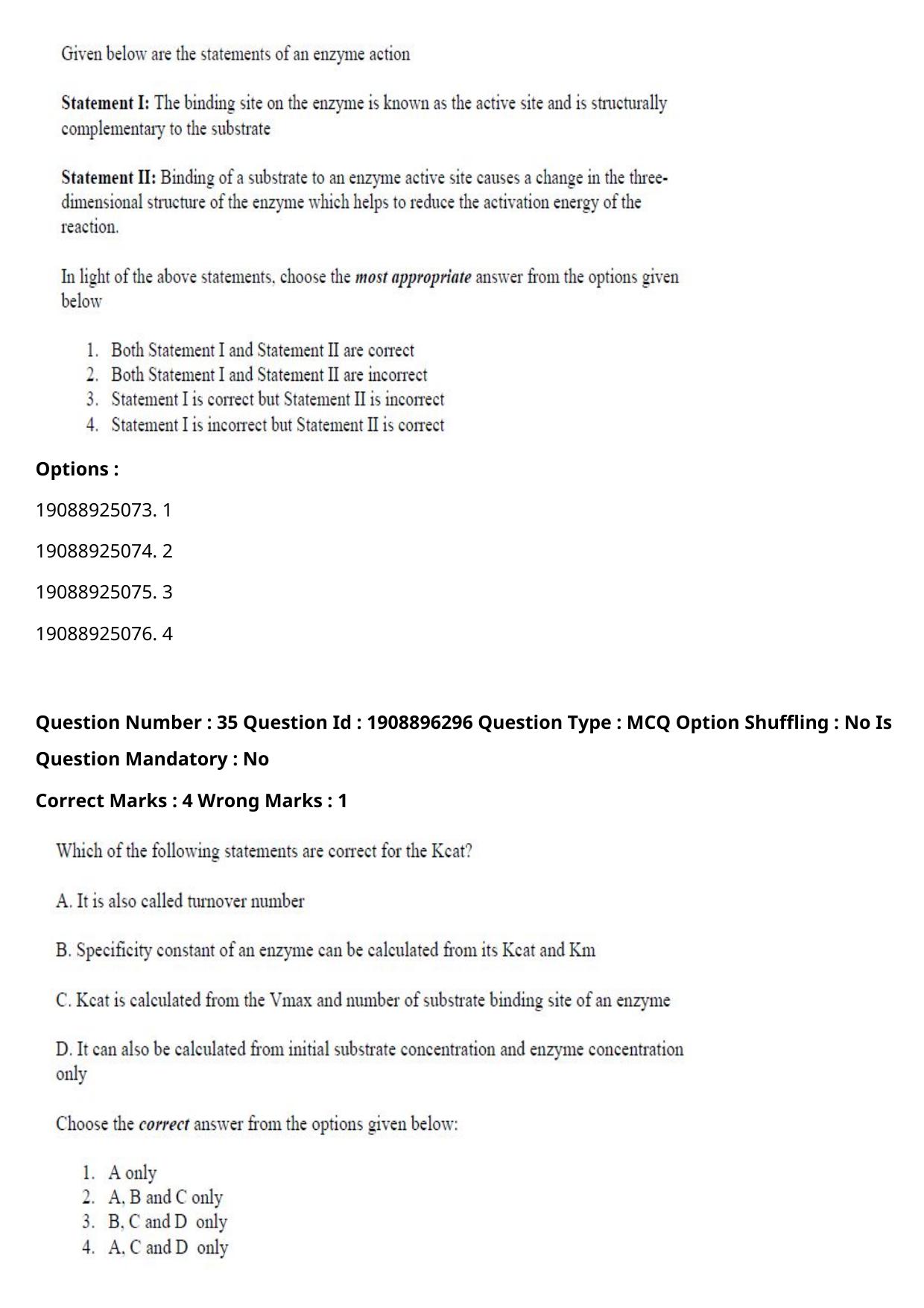 ICAR AIEEA PG 2021 ANIMAL BIOTECHNOLOGY Question Paper - Page 20
