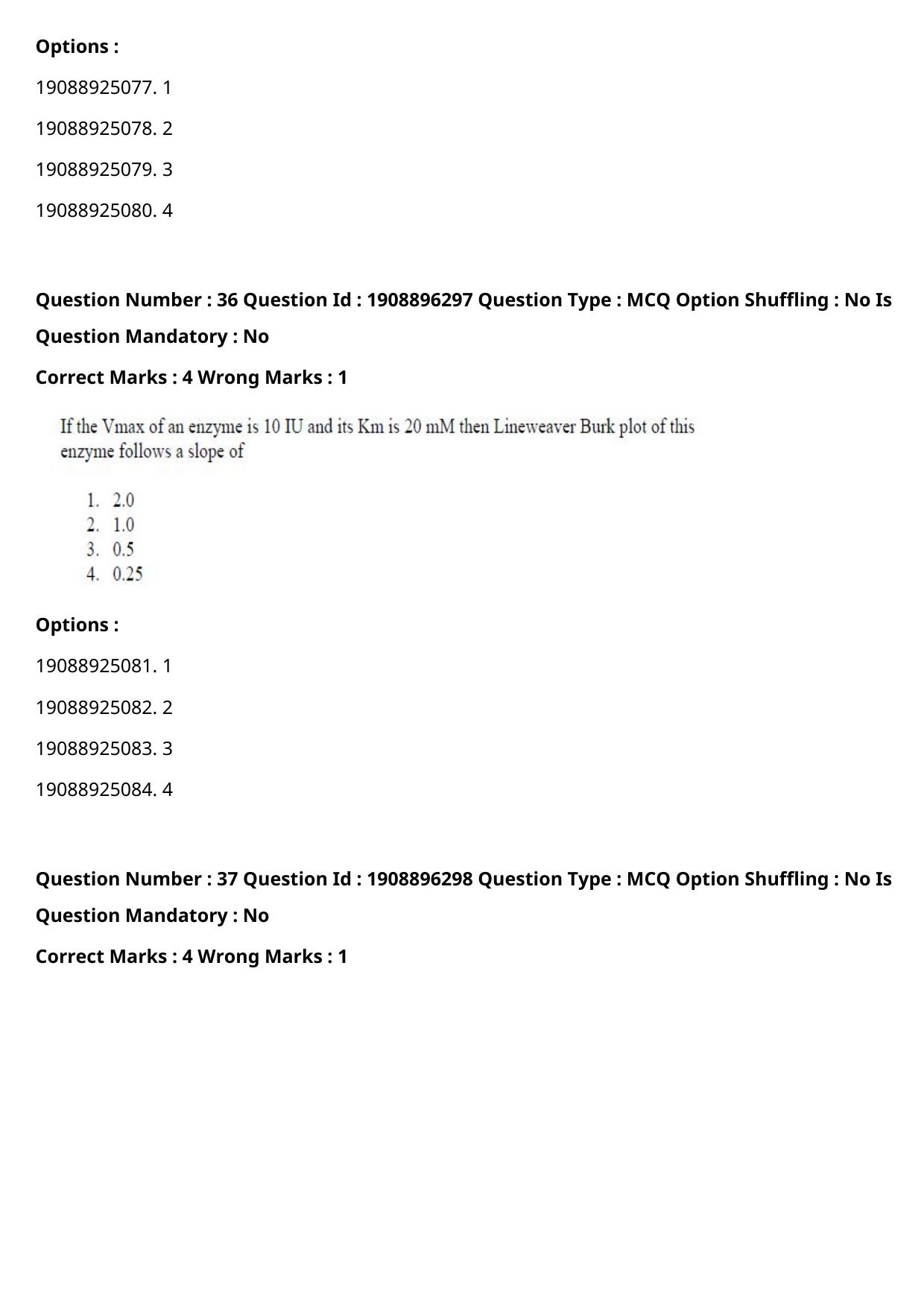 ICAR AIEEA PG 2021 ANIMAL BIOTECHNOLOGY Question Paper - Page 21