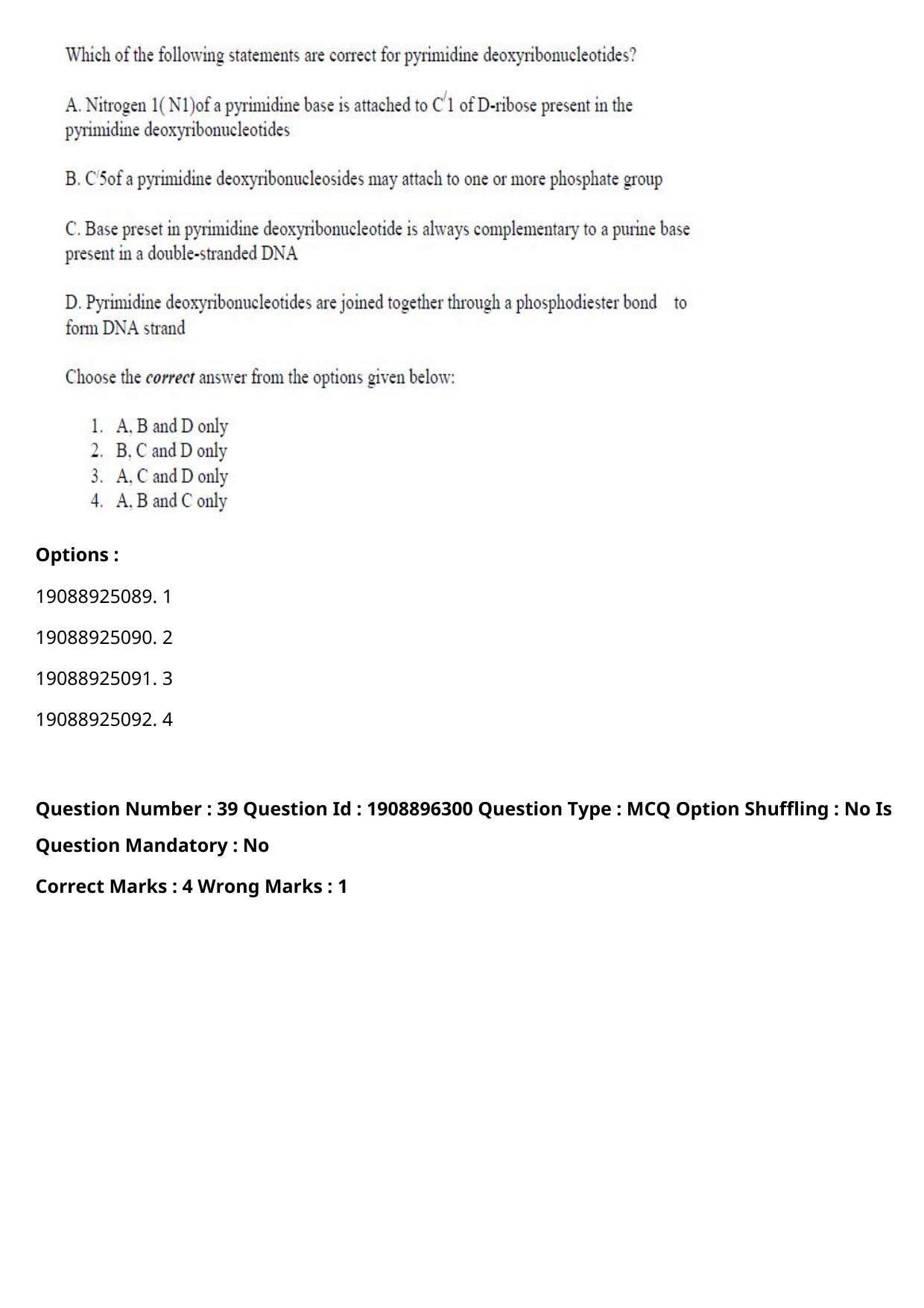 ICAR AIEEA PG 2021 ANIMAL BIOTECHNOLOGY Question Paper - Page 23