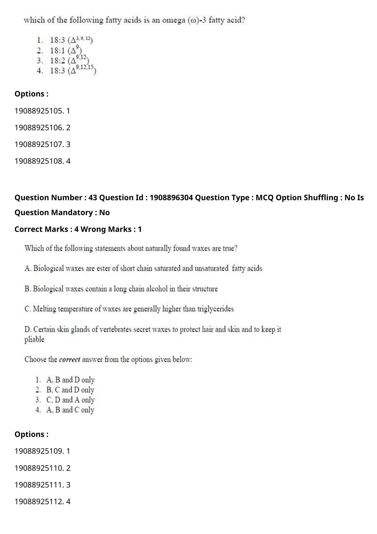 ICAR AIEEA PG 2021 ANIMAL BIOTECHNOLOGY Question Paper - Page 26