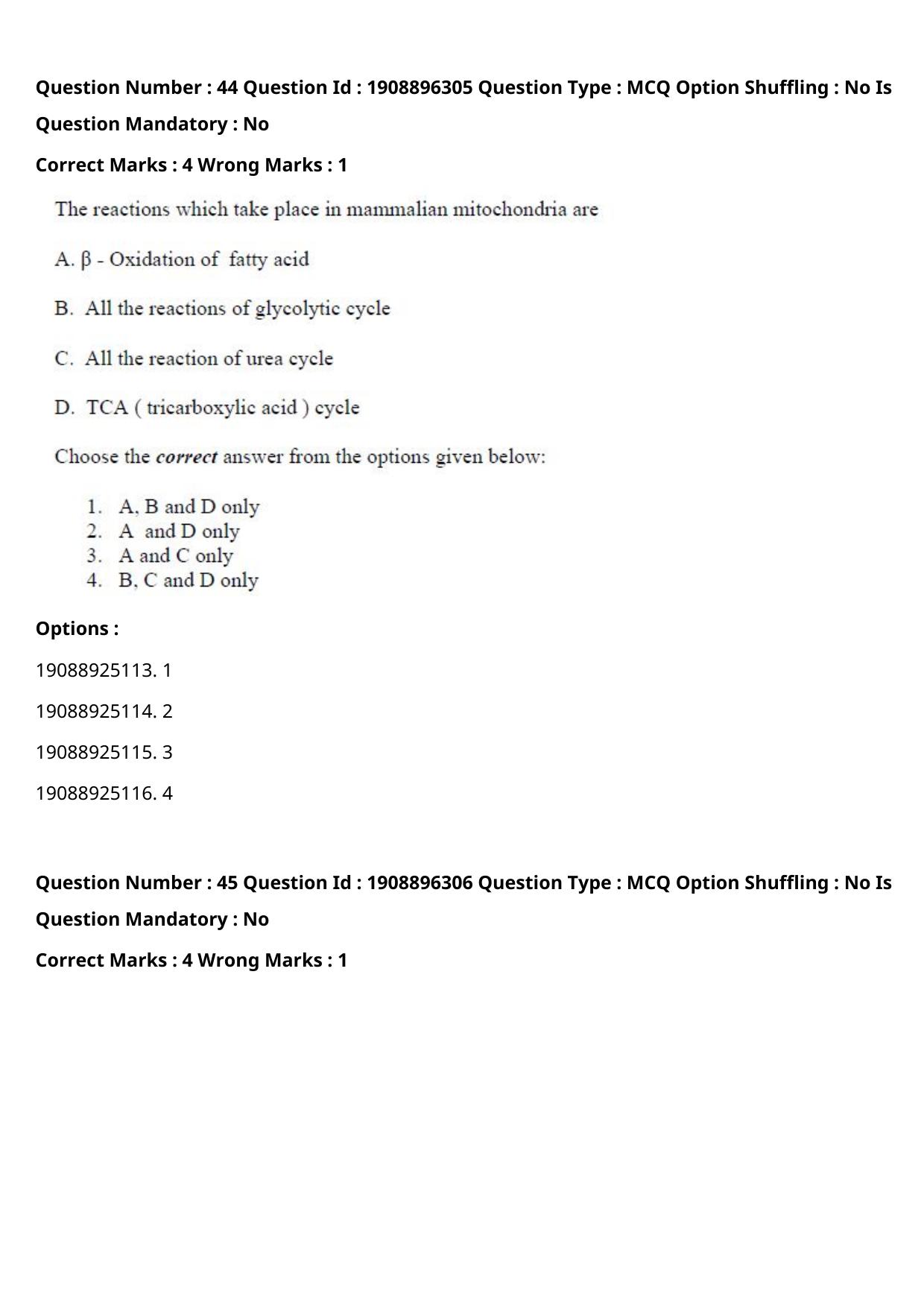 ICAR AIEEA PG 2021 ANIMAL BIOTECHNOLOGY Question Paper - Page 27