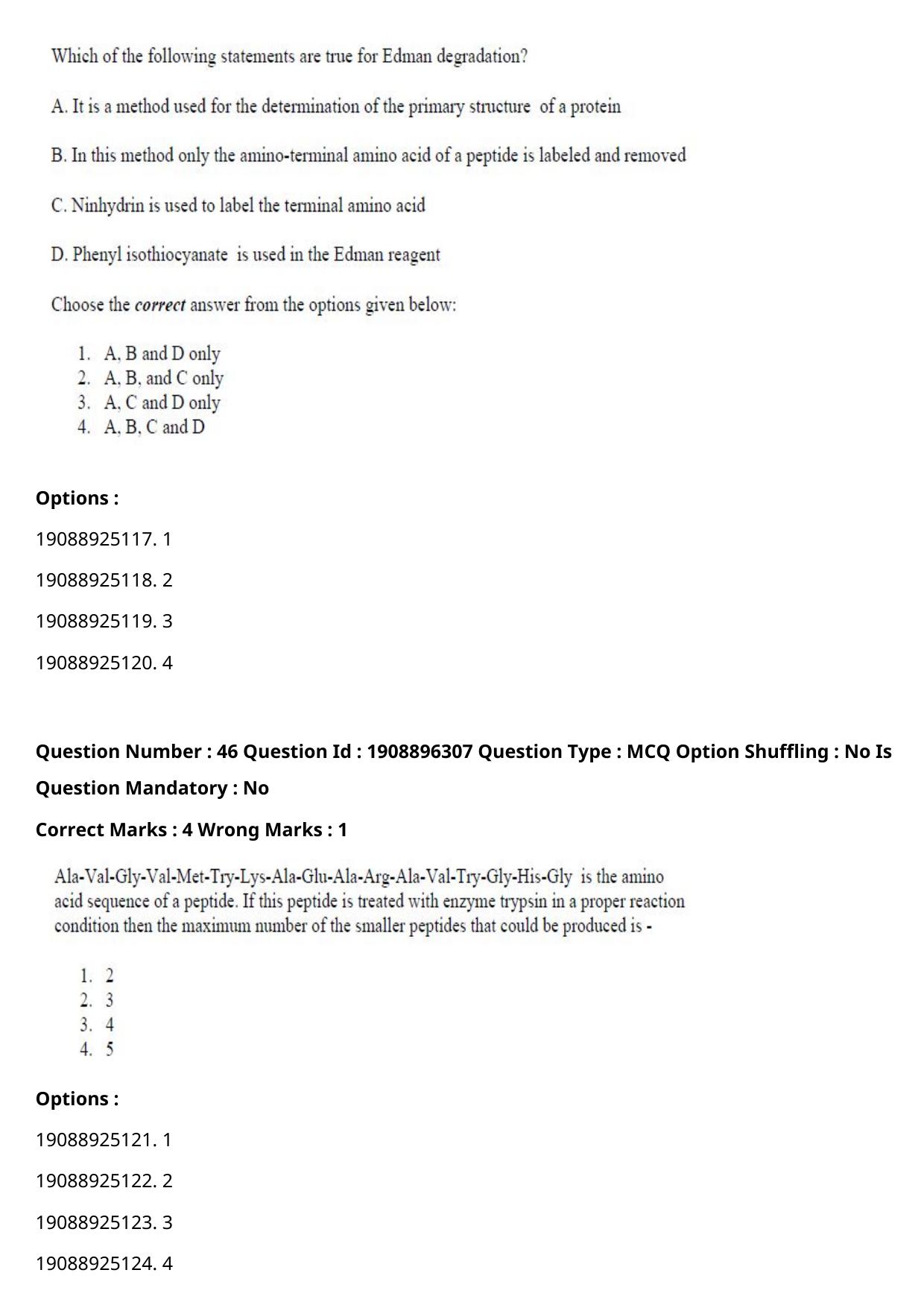 ICAR AIEEA PG 2021 ANIMAL BIOTECHNOLOGY Question Paper - Page 28