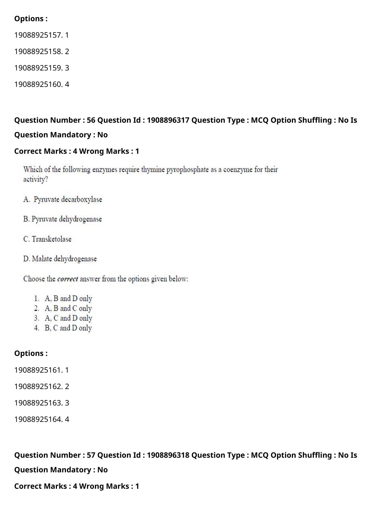 ICAR AIEEA PG 2021 ANIMAL BIOTECHNOLOGY Question Paper - Page 34