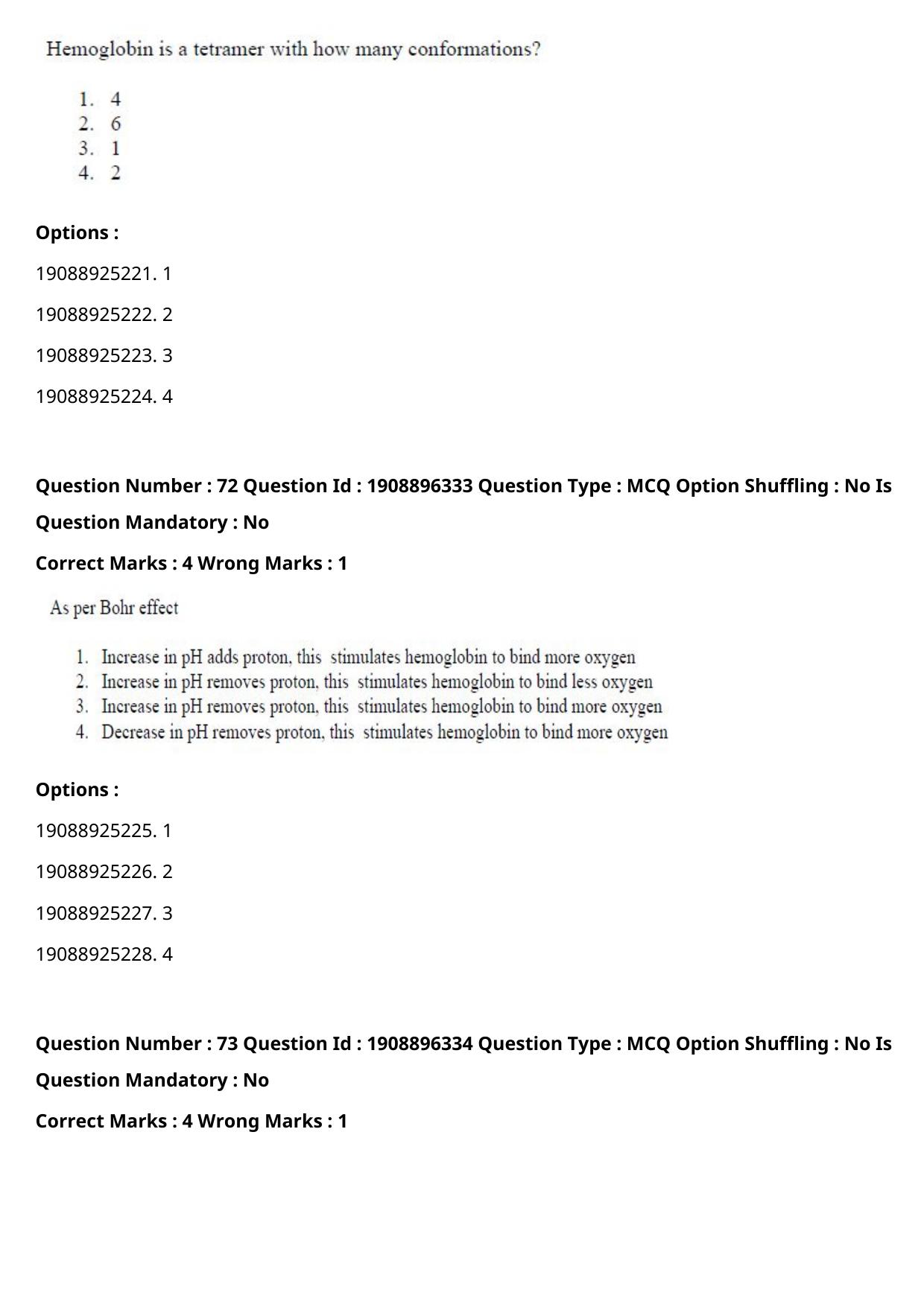 ICAR AIEEA PG 2021 ANIMAL BIOTECHNOLOGY Question Paper - Page 42