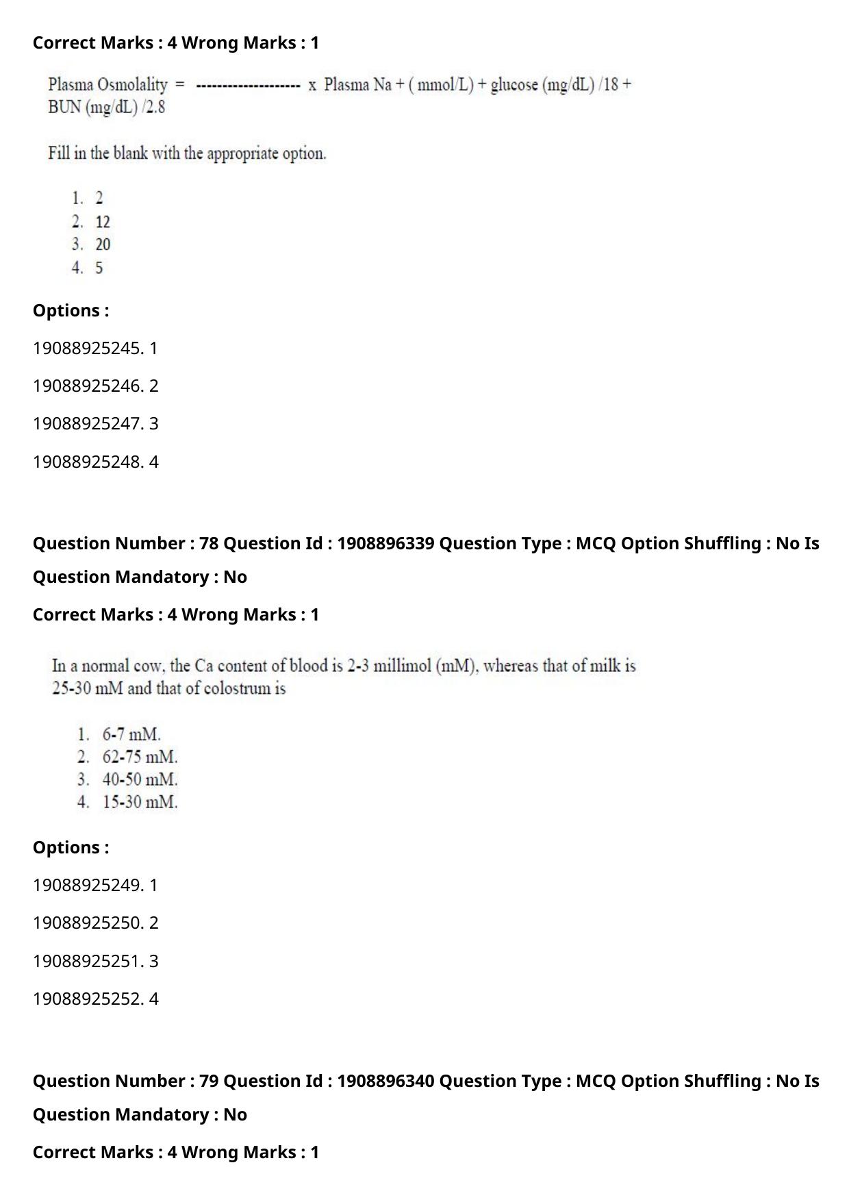 ICAR AIEEA PG 2021 ANIMAL BIOTECHNOLOGY Question Paper - Page 45