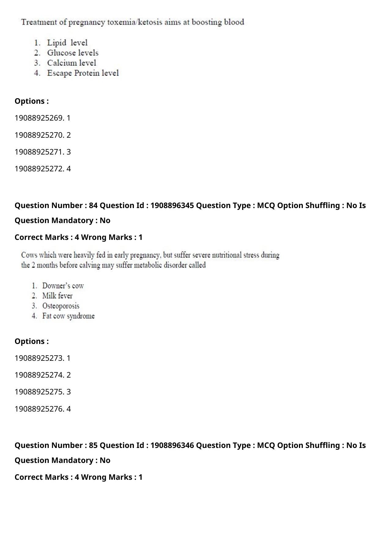 ICAR AIEEA PG 2021 ANIMAL BIOTECHNOLOGY Question Paper - Page 48