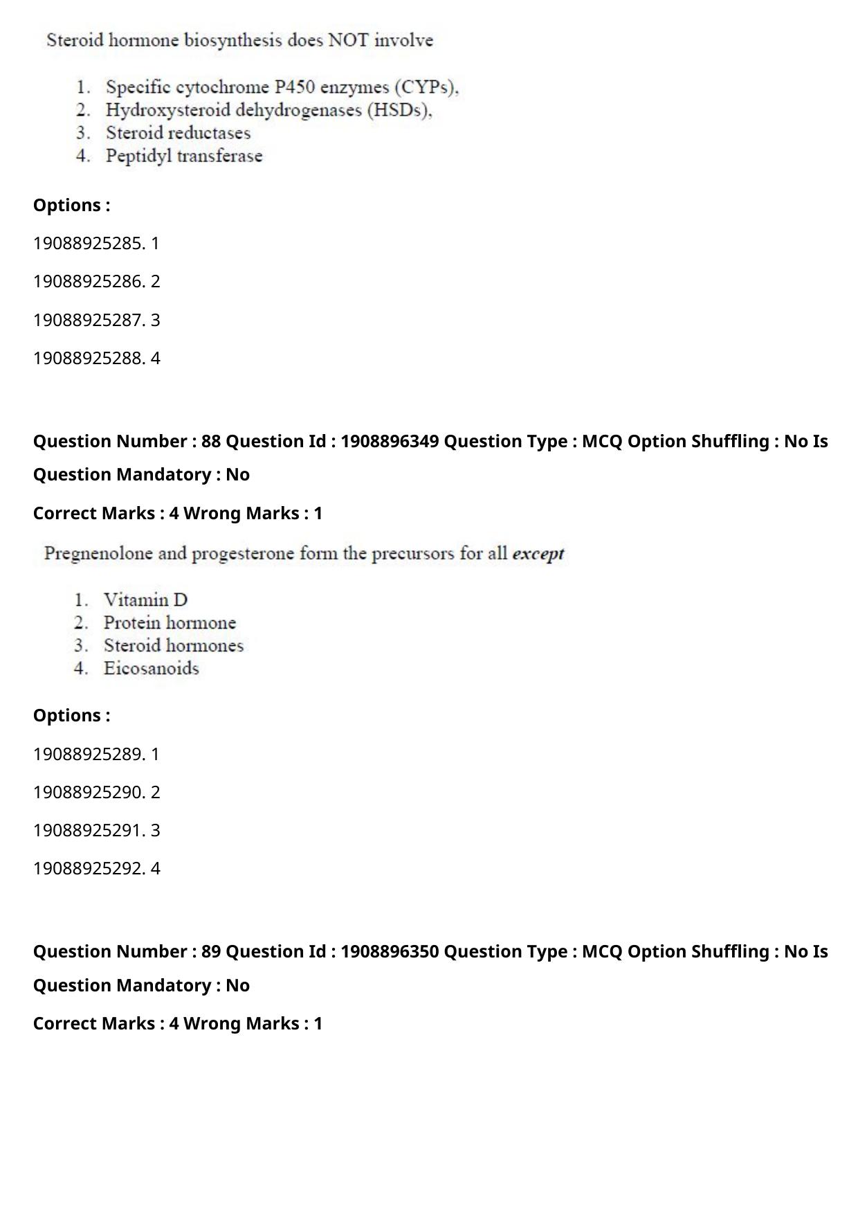 ICAR AIEEA PG 2021 ANIMAL BIOTECHNOLOGY Question Paper - Page 50