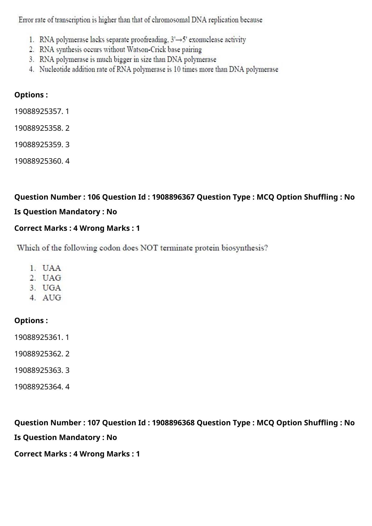 ICAR AIEEA PG 2021 ANIMAL BIOTECHNOLOGY Question Paper - Page 59