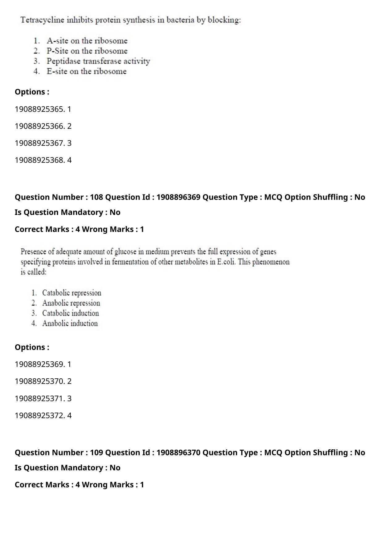 ICAR AIEEA PG 2021 ANIMAL BIOTECHNOLOGY Question Paper - Page 60
