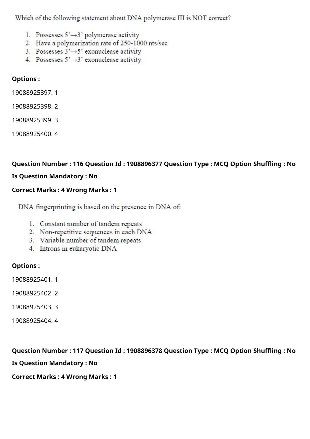 ICAR AIEEA PG 2021 ANIMAL BIOTECHNOLOGY Question Paper - Page 64