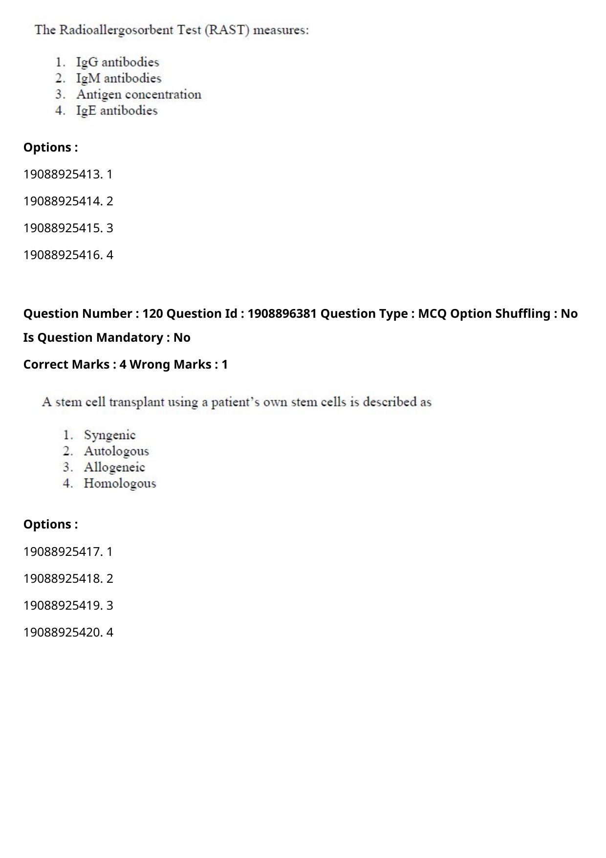 ICAR AIEEA PG 2021 ANIMAL BIOTECHNOLOGY Question Paper - Page 66